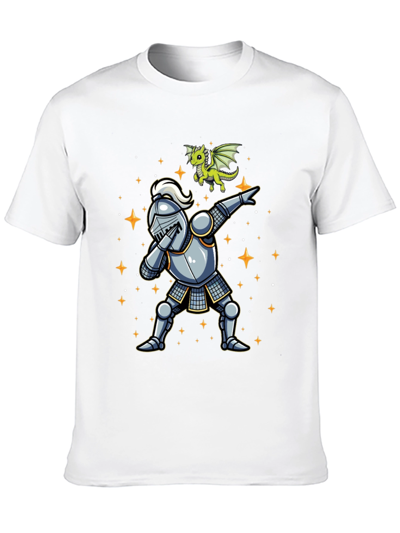 Dabbing Knight & Dragon T-Shirt
