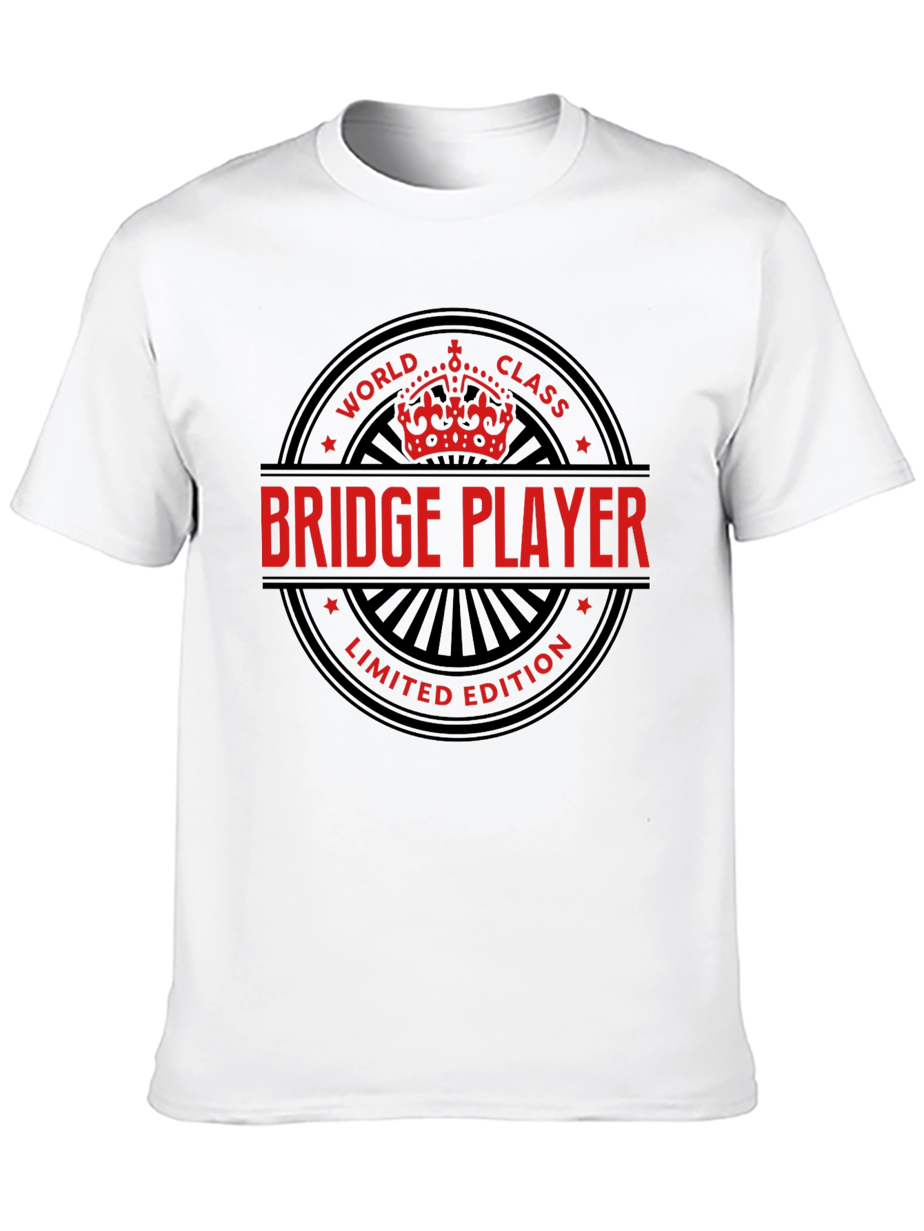 World Class Bridge Player T-Shirt Limited Edition