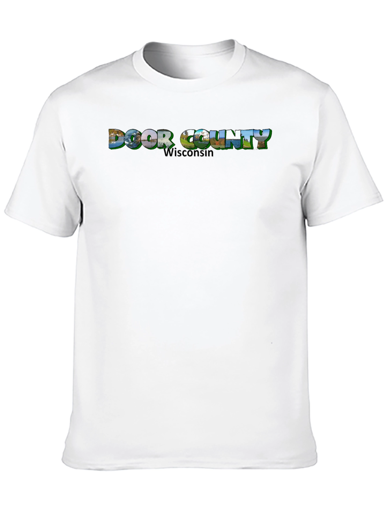 Door County Wisconsin Scenic Graphic T-Shirt