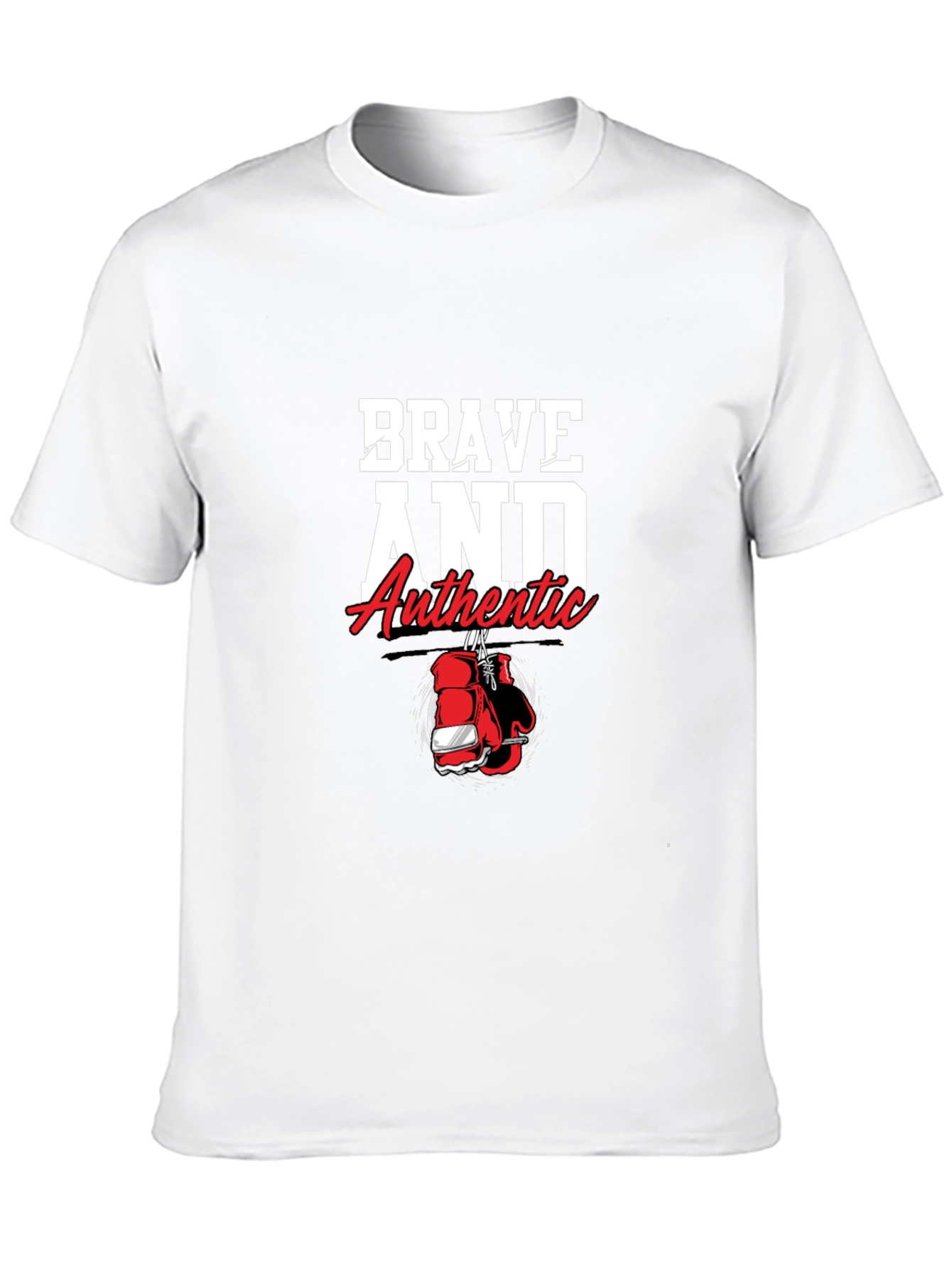 Brave and Authentic Graphic Tee