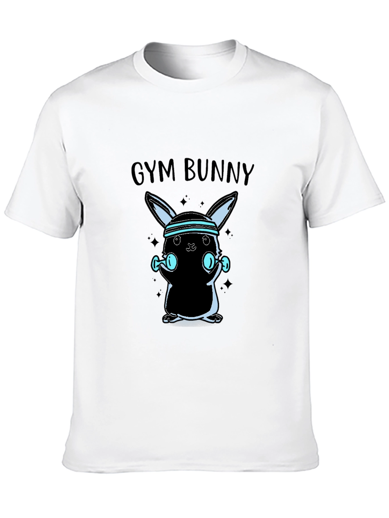 Gym Bunny T-Shirt - Fitness Rabbit Tee