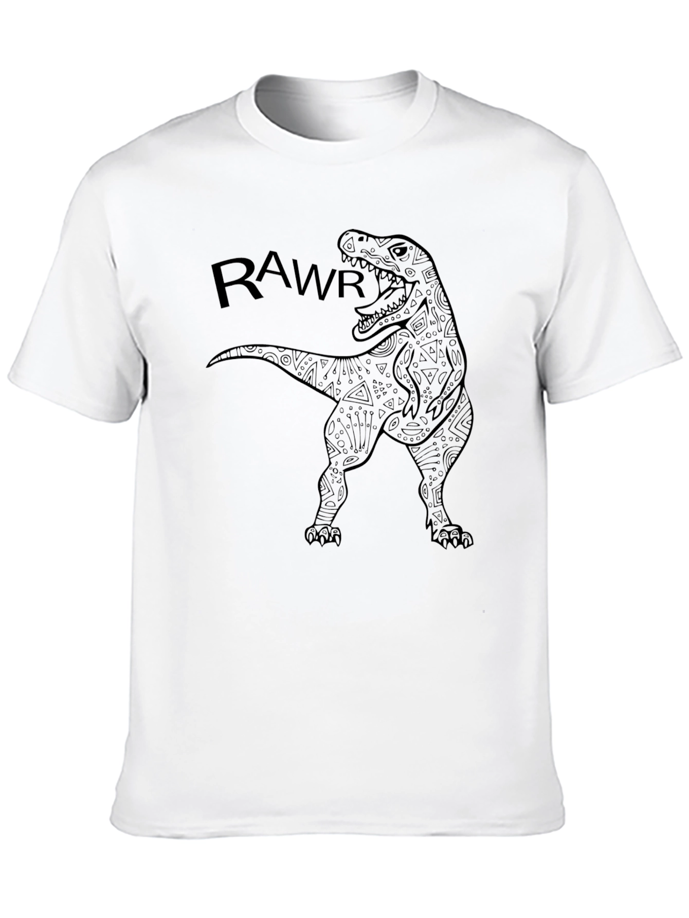 Rawr Dinosaur Graphic T-Shirt