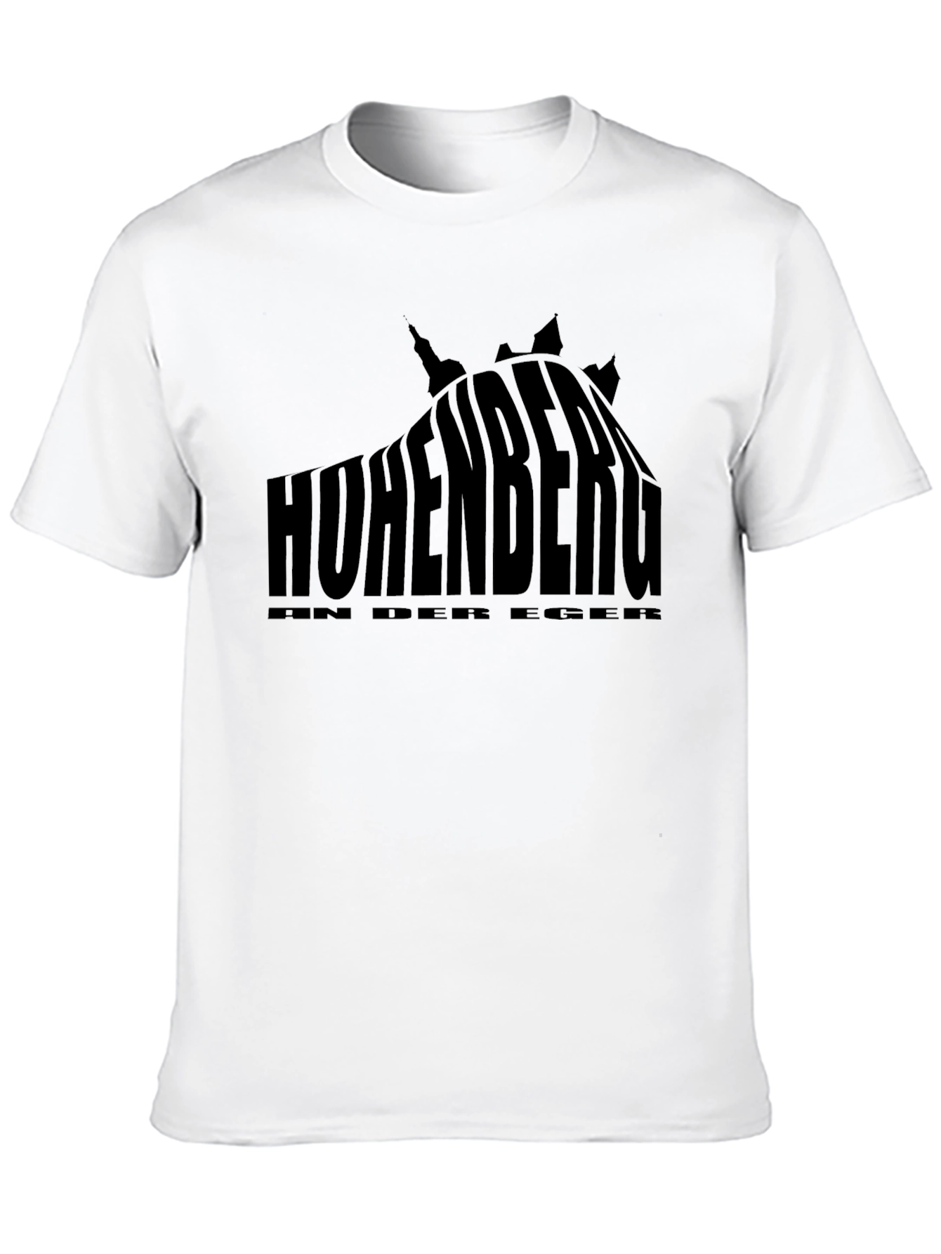 Hohenberg T-Shirt - Stylish Black Graphic Tee