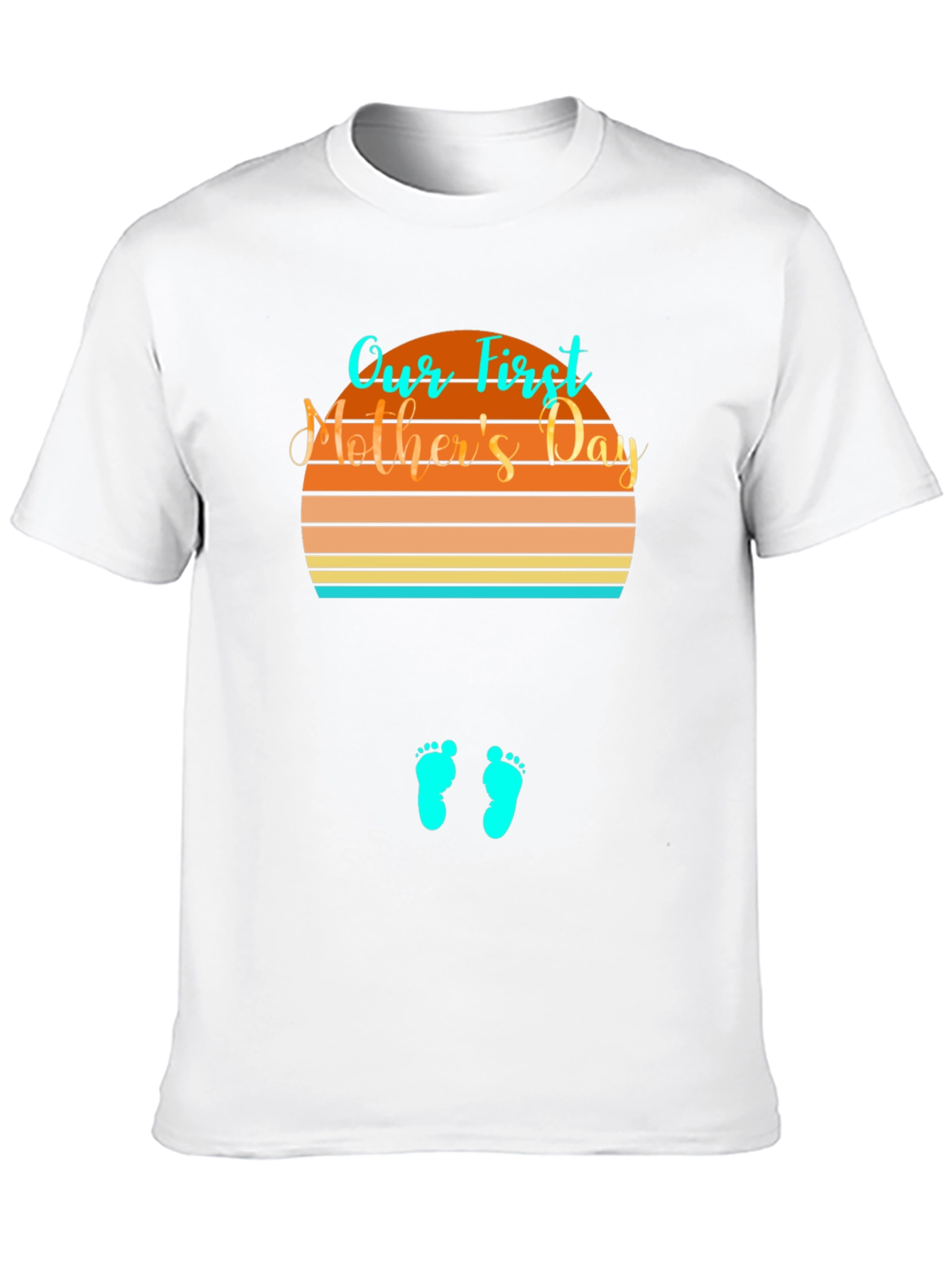 First Mothers Day Pregnancy Reveal T-Shirt