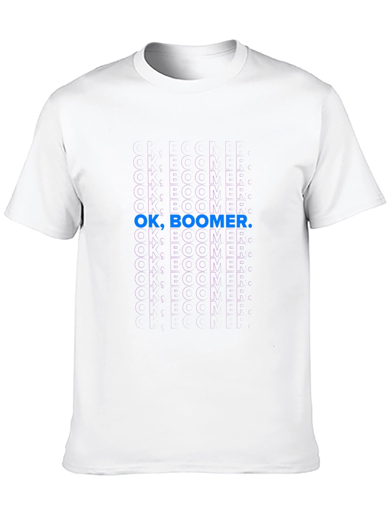 OK Boomer Black Graphic Tee