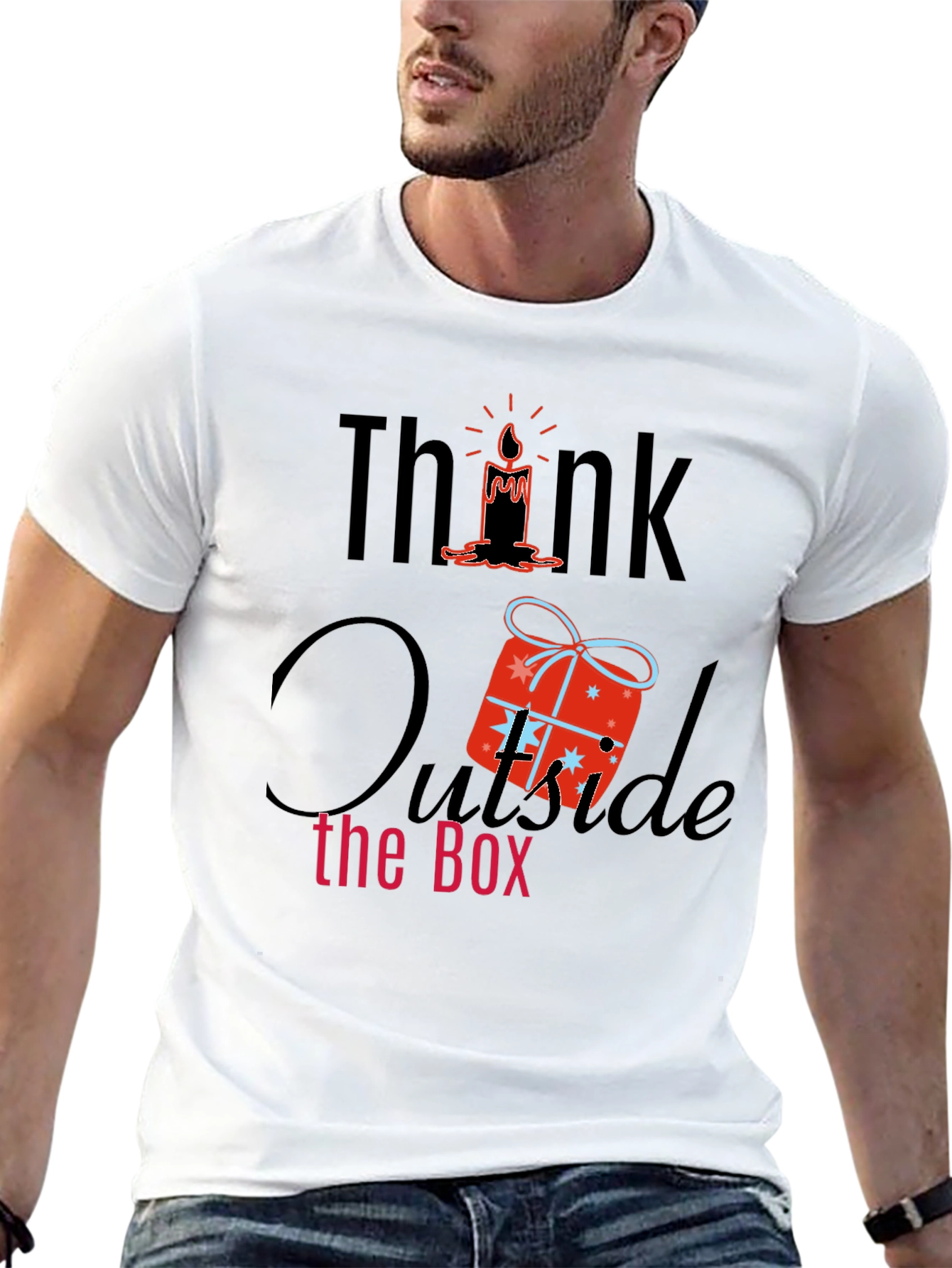 Think Outside the Box Graphic Tee