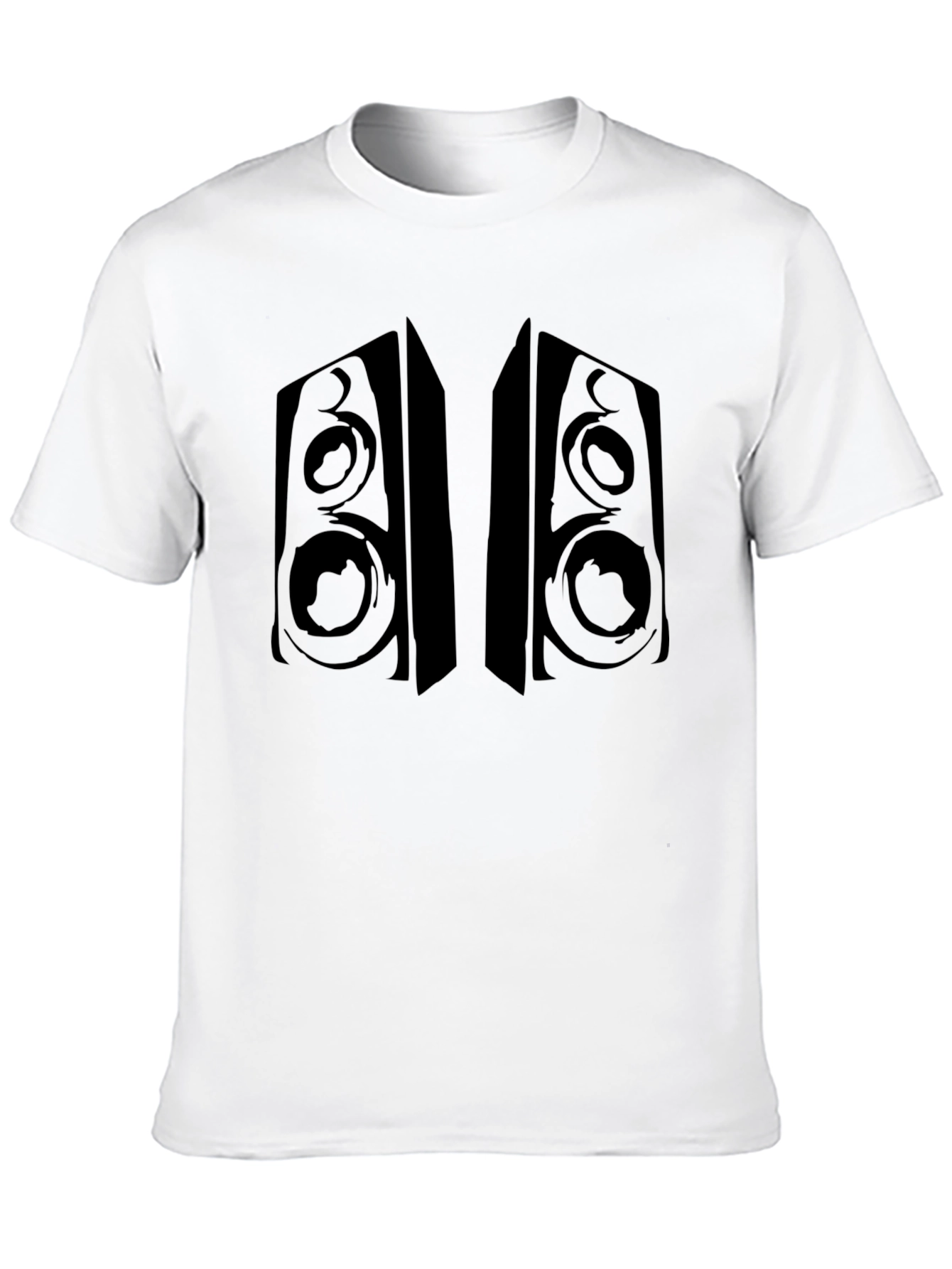 Speaker Graphic T-Shirt - Black Audio Design