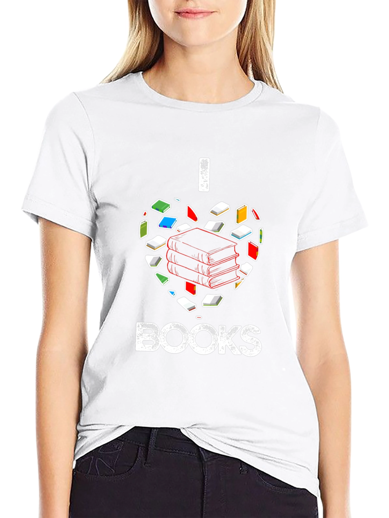 I Love Books T-Shirt