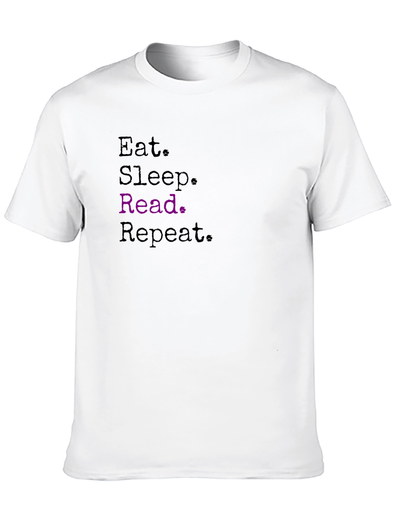 Eat Sleep Read Repeat Graphic Tee