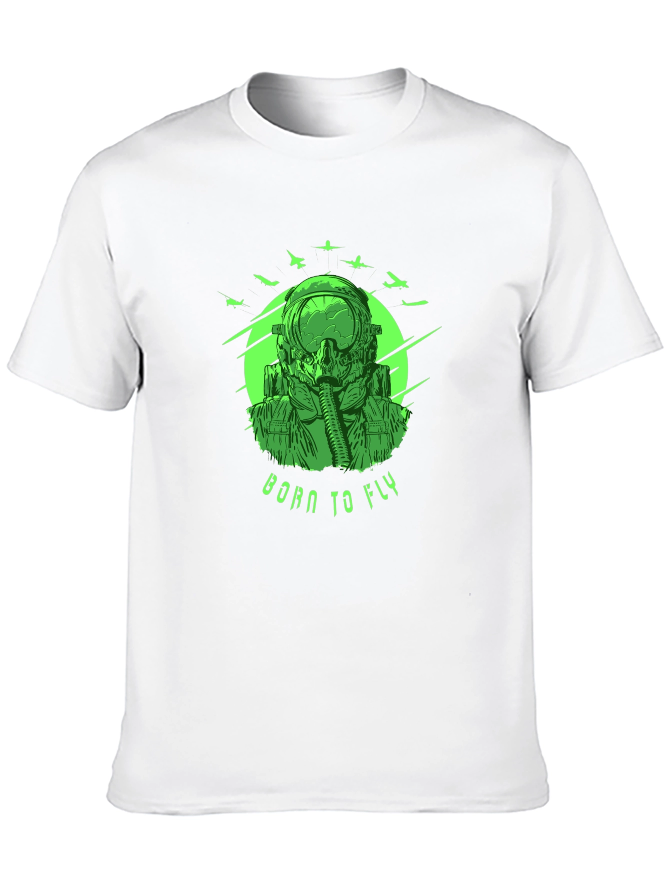Born to Fly Graphic T-Shirt - Pilot Design