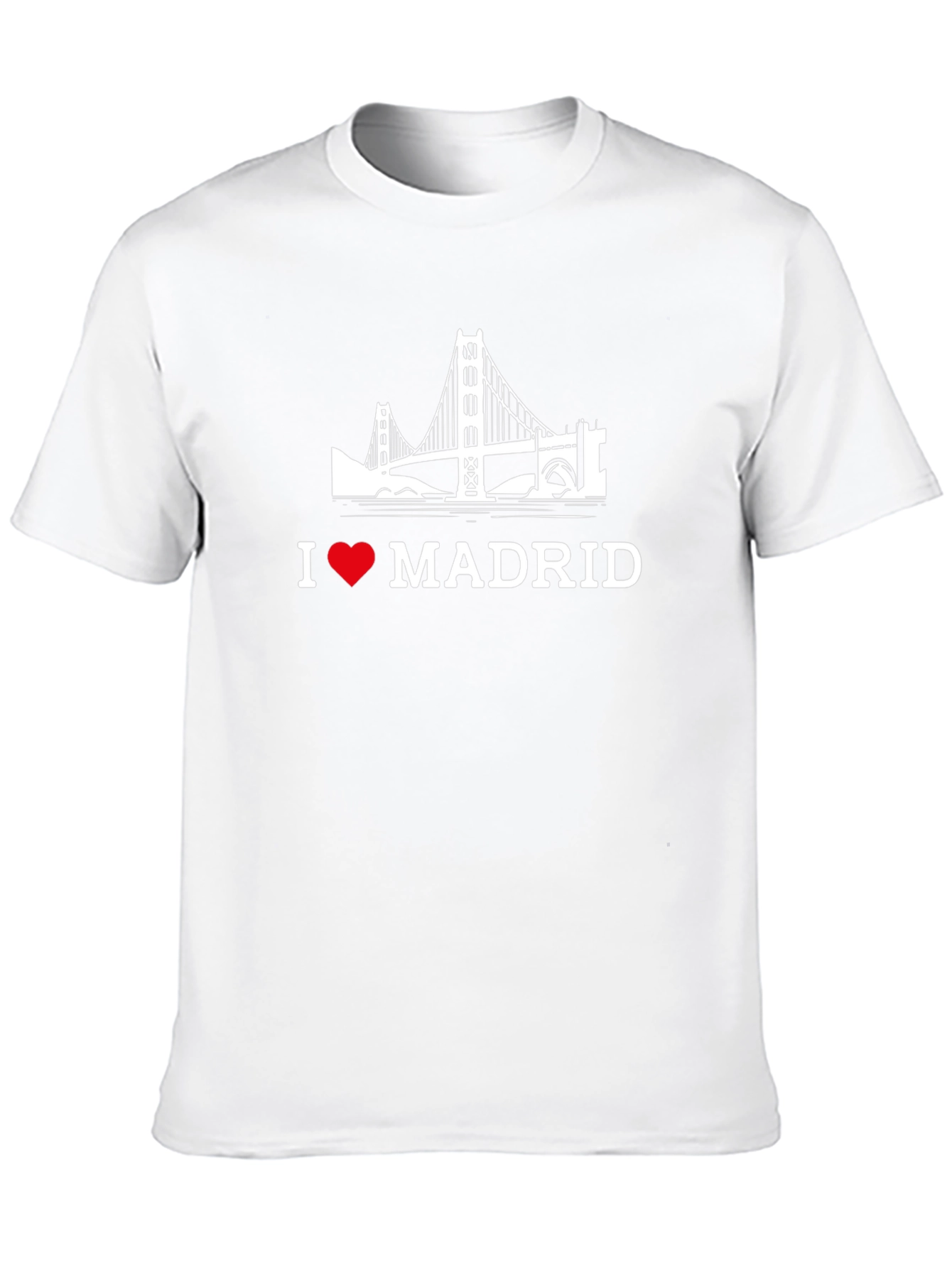 I Love Madrid Black T-Shirt