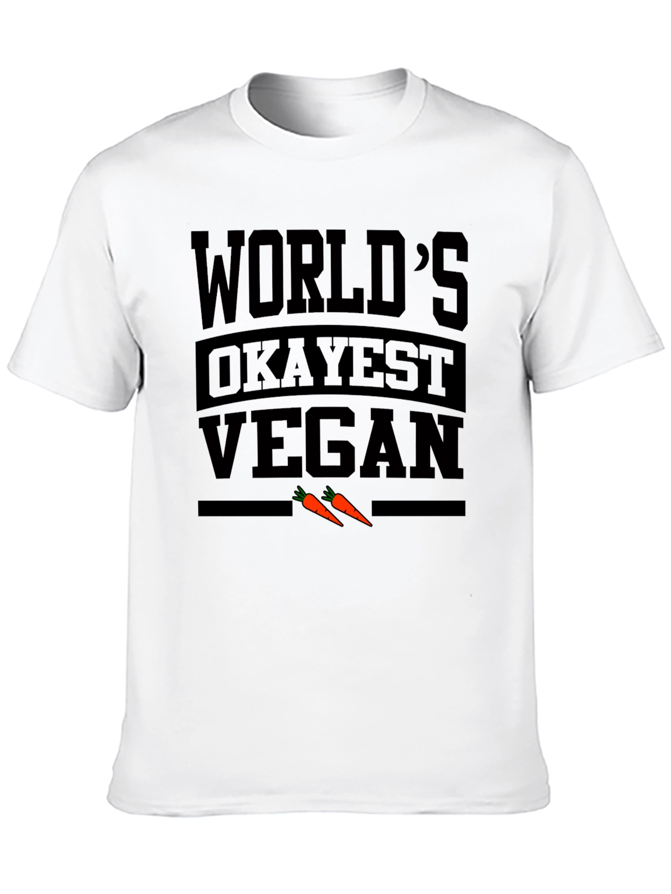 Worlds Okayest Vegan T-Shirt