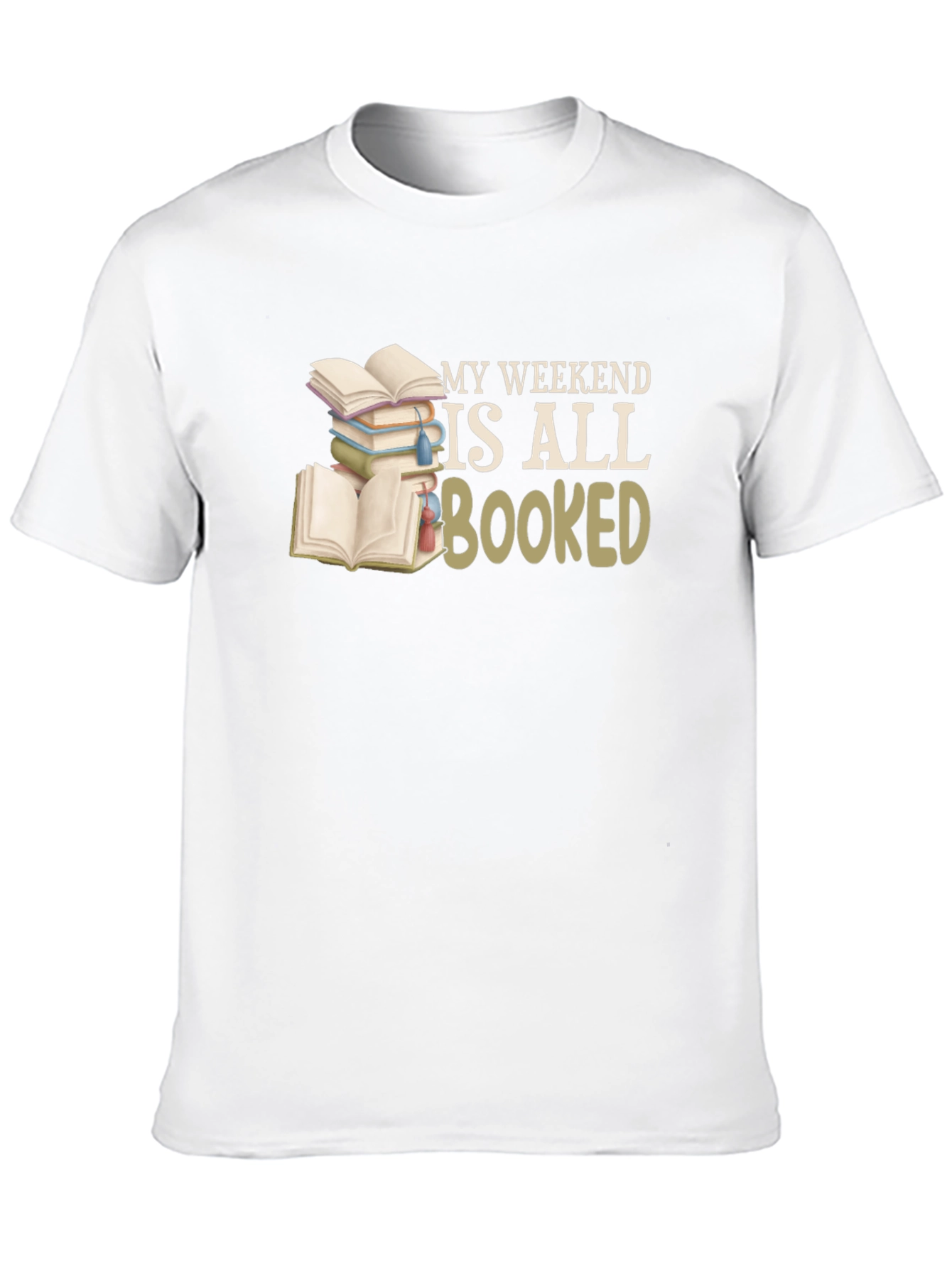 Weekend Booked T-Shirt - Reader Tee