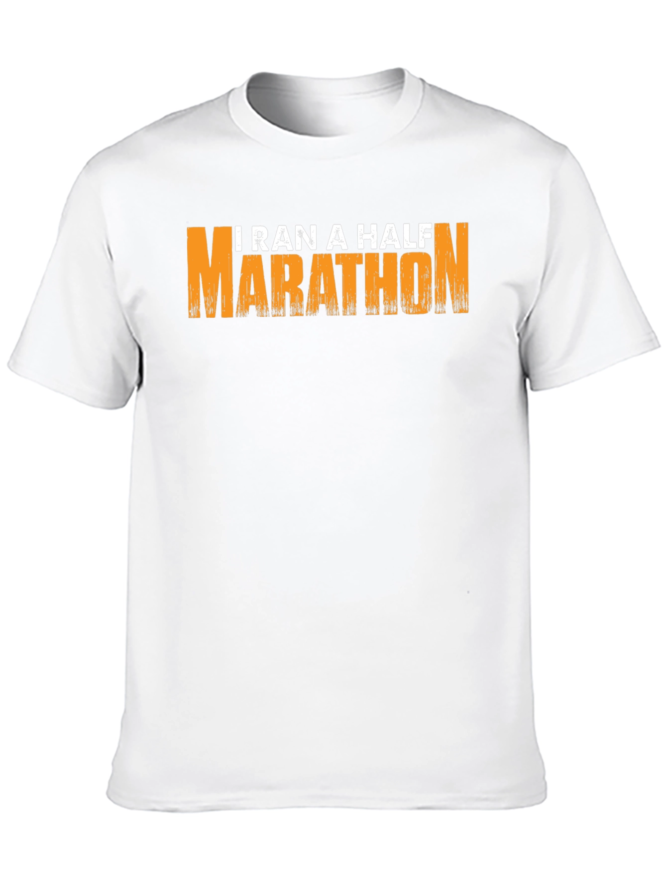 I Ran A Half Marathon T-Shirt - Black