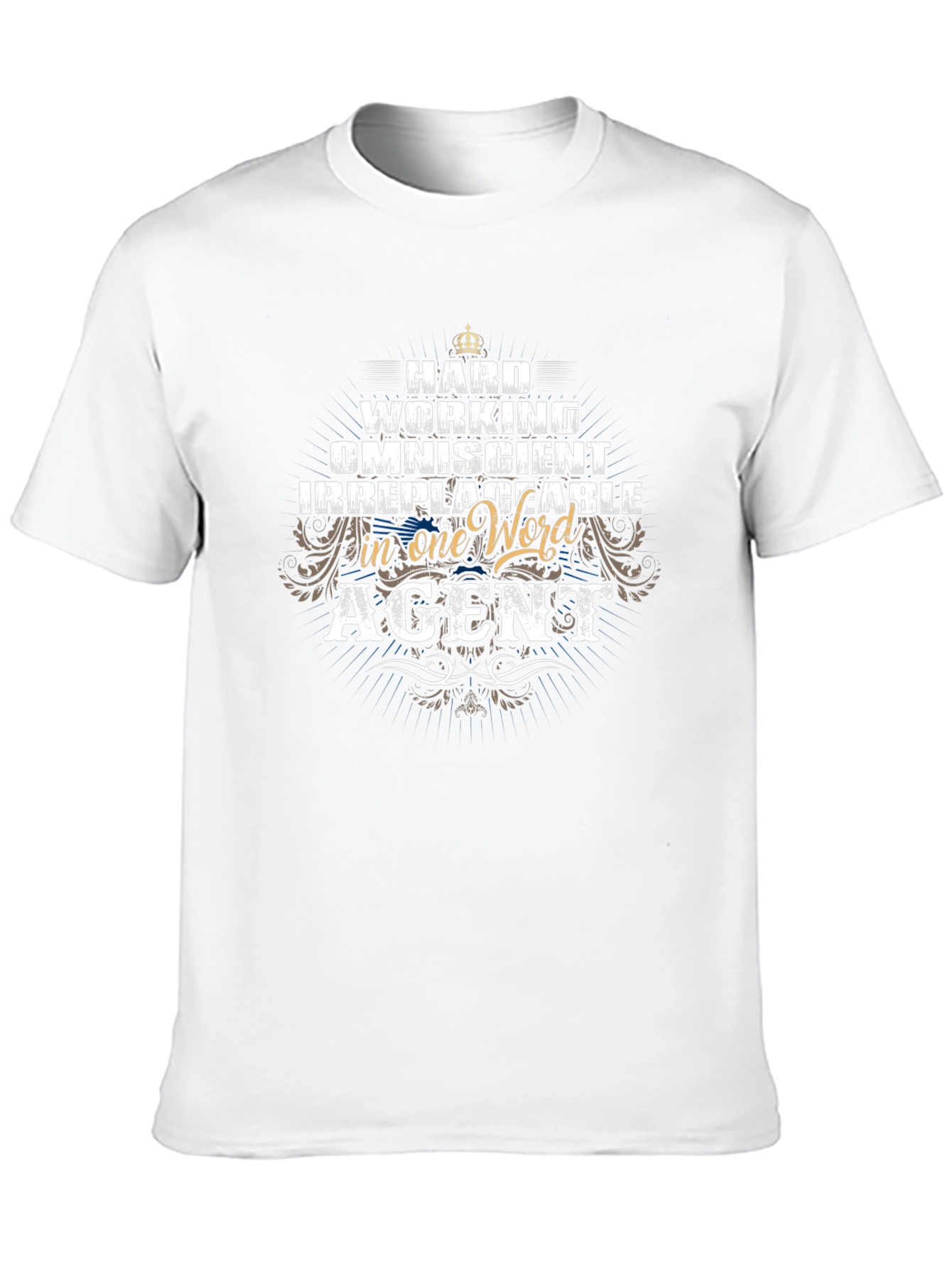 Hard Working Agent Graphic Tee