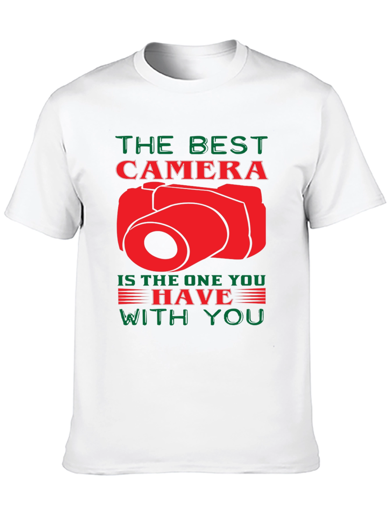 The Best Camera T-Shirt - Photographer Gift