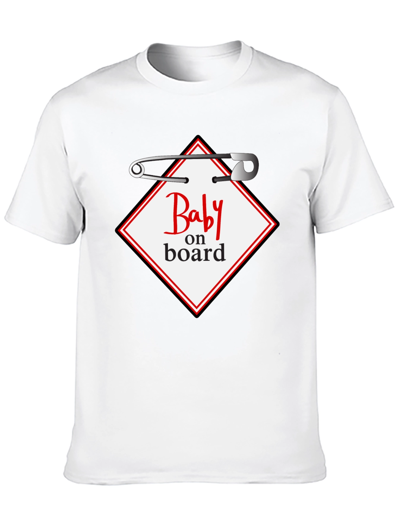 Baby on Board T-Shirt - Pregnancy Announcement Tee