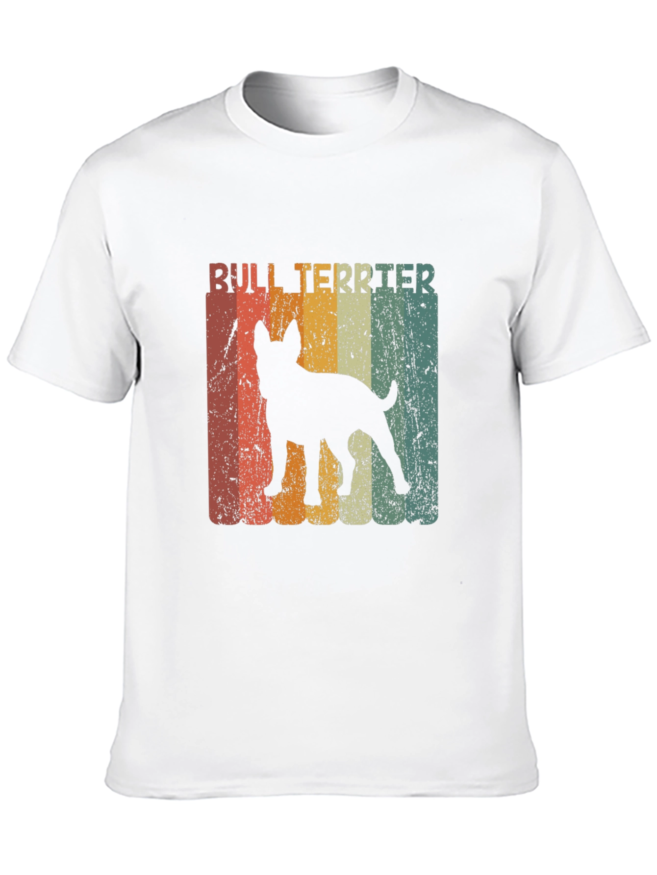 Bull Terrier Retro T-Shirt Dog Lover Tee