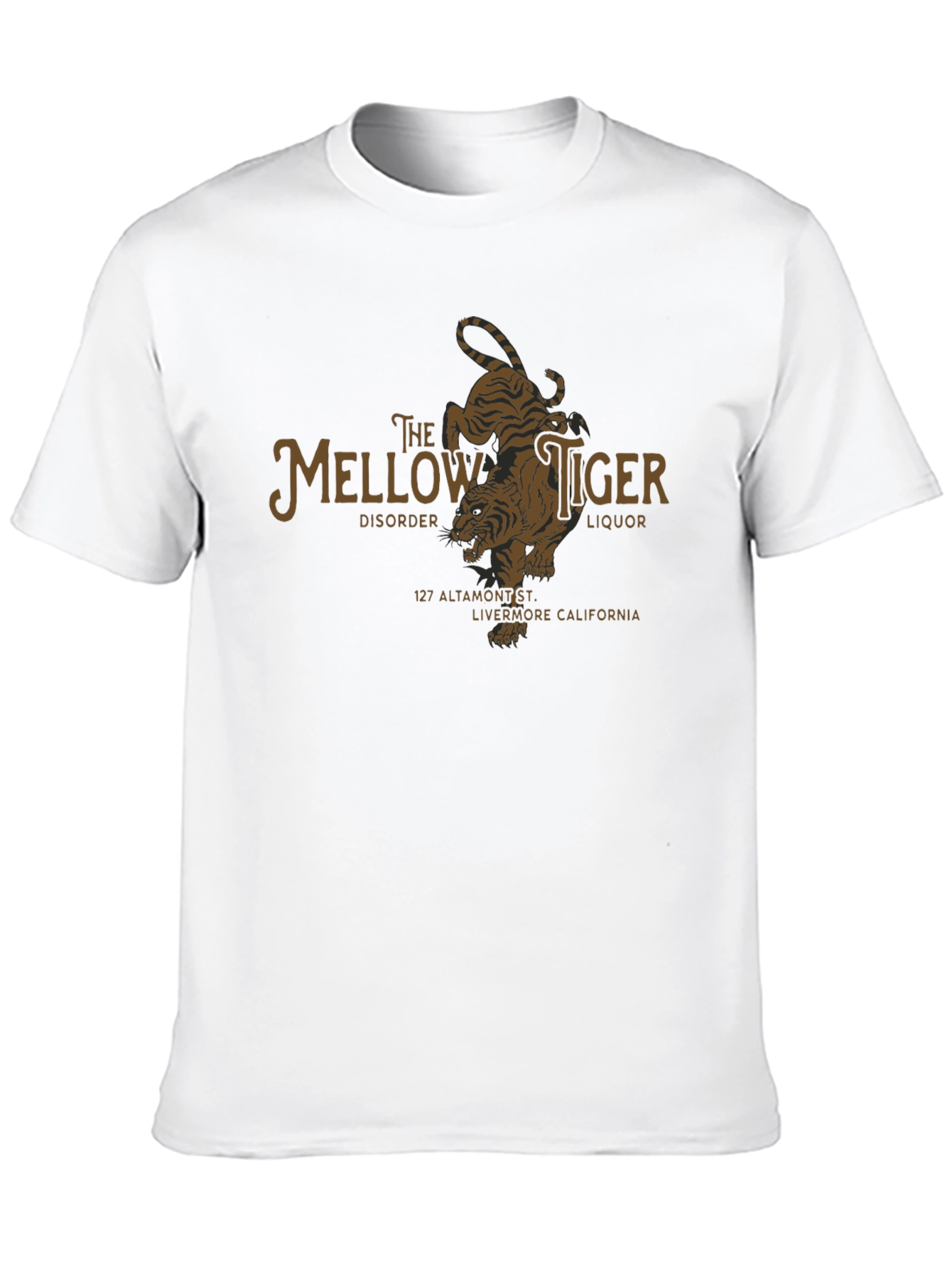 The Mellow Tiger Black T-Shirt