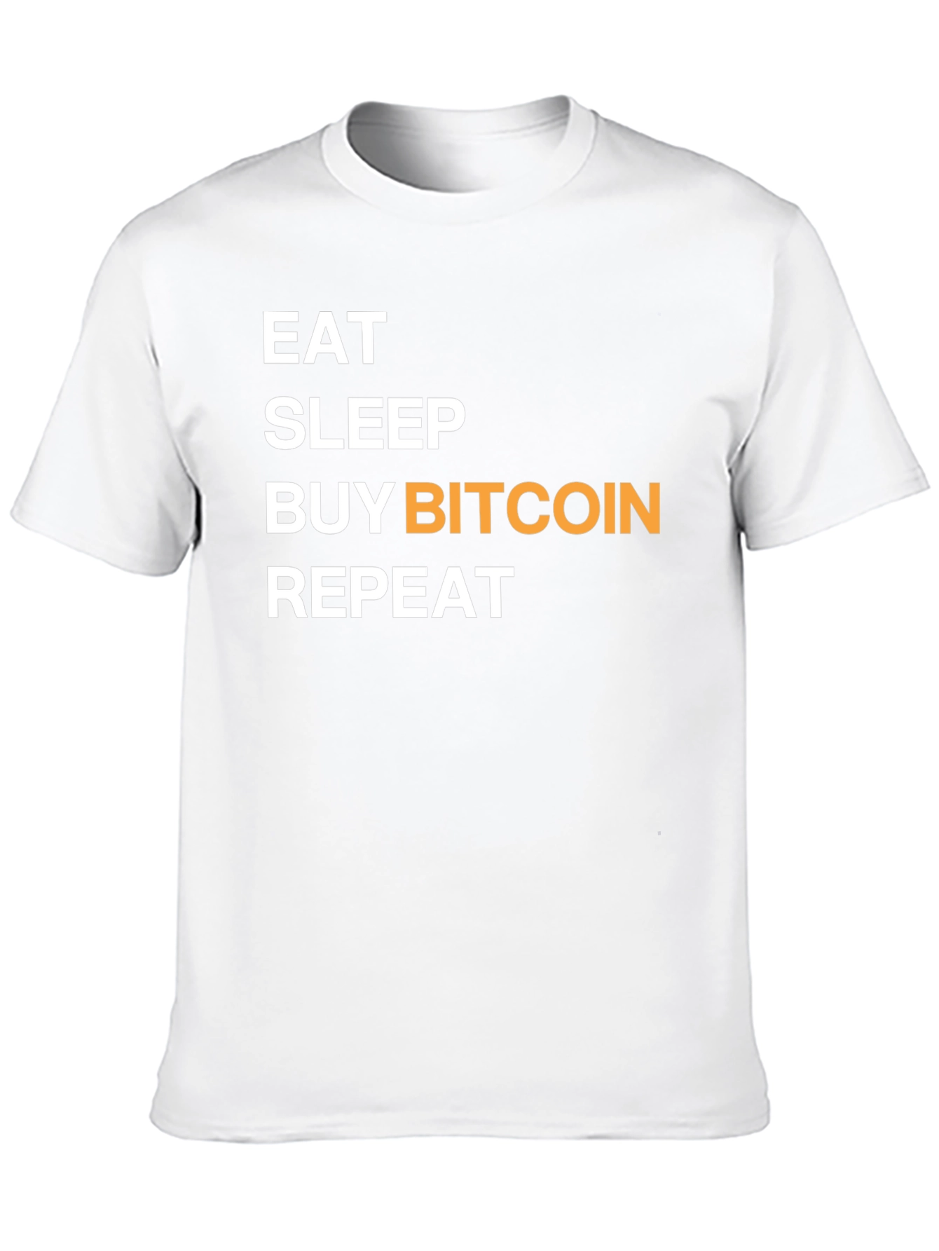 Eat Sleep Buy Bitcoin Repeat Graphic T-Shirt