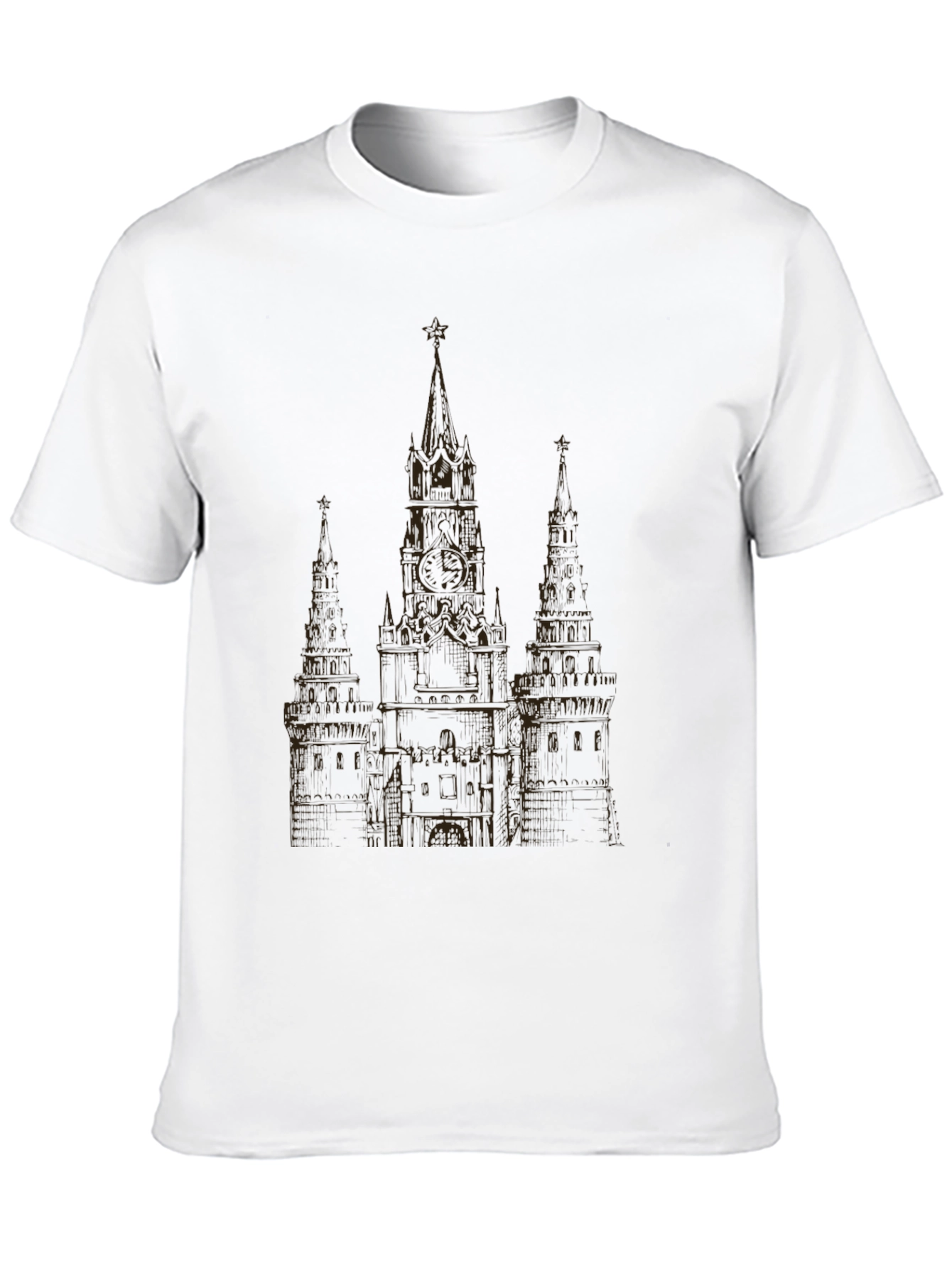 Kremlin Sketch Graphic T-Shirt