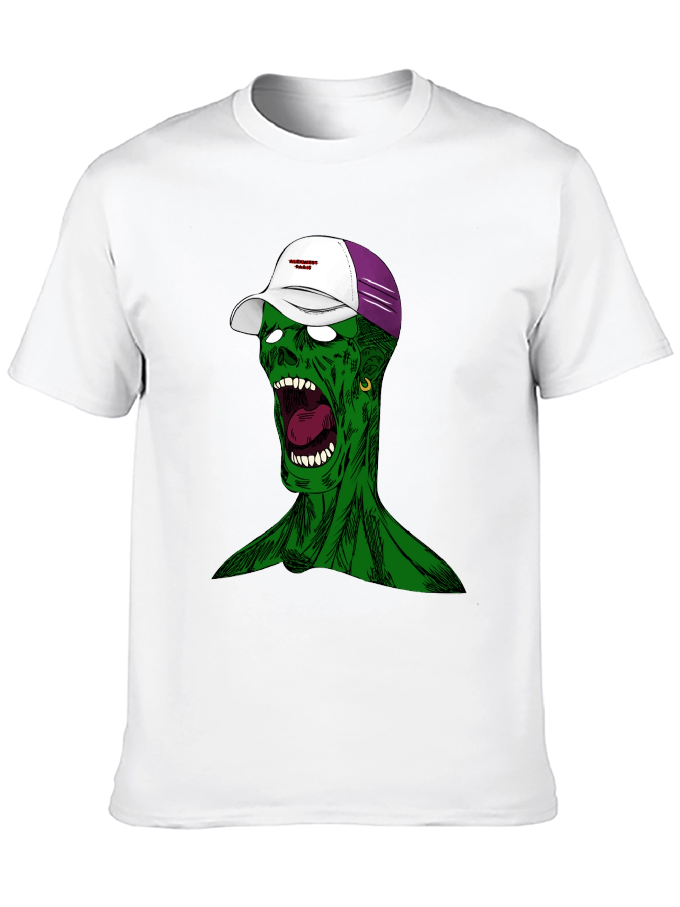 Zombie Graphic Tee - Unique Streetwear