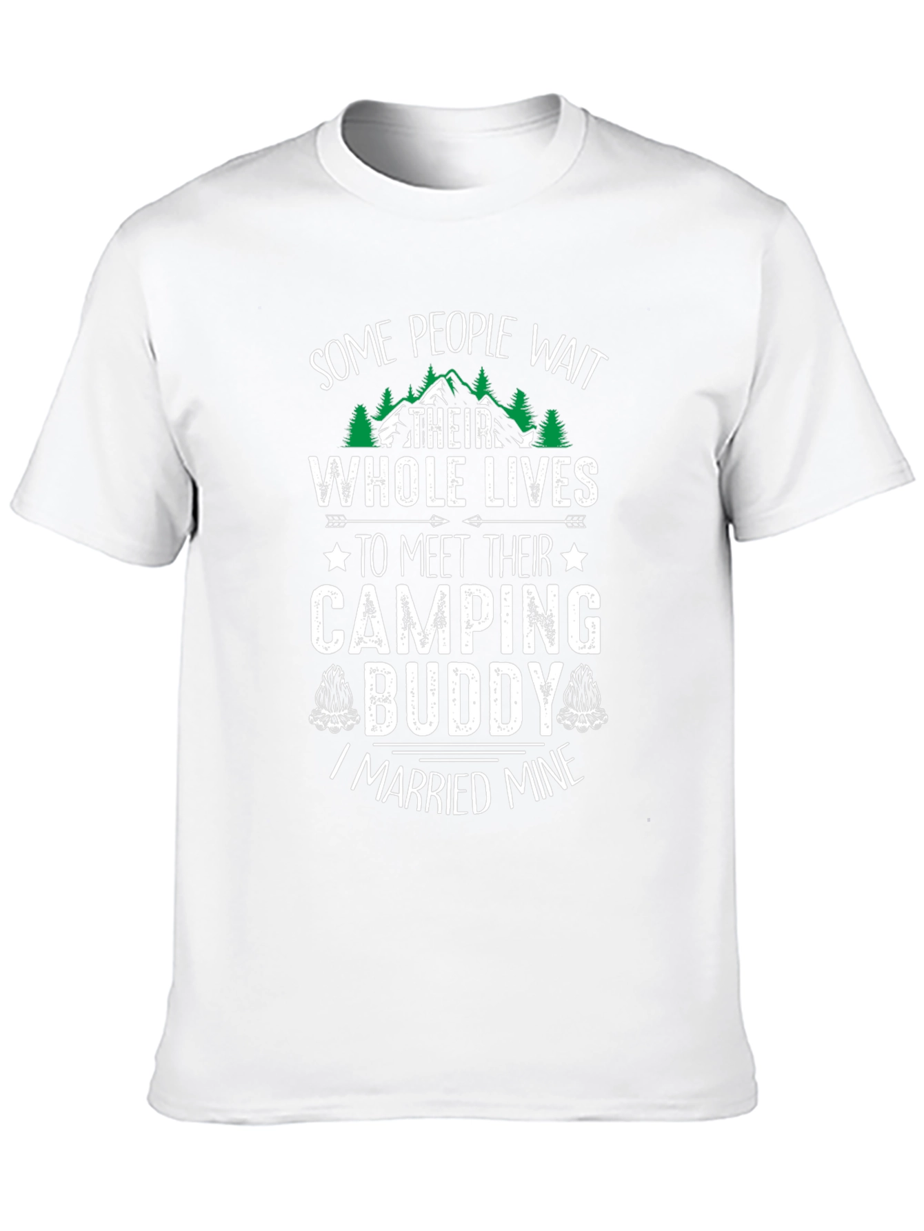 Camping Buddy T-Shirt - I Married Mine!