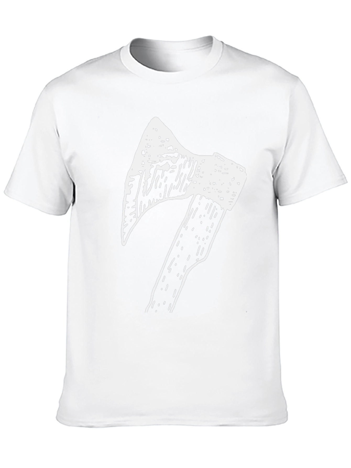 Axe Graphic T-Shirt - Black Cotton Tee