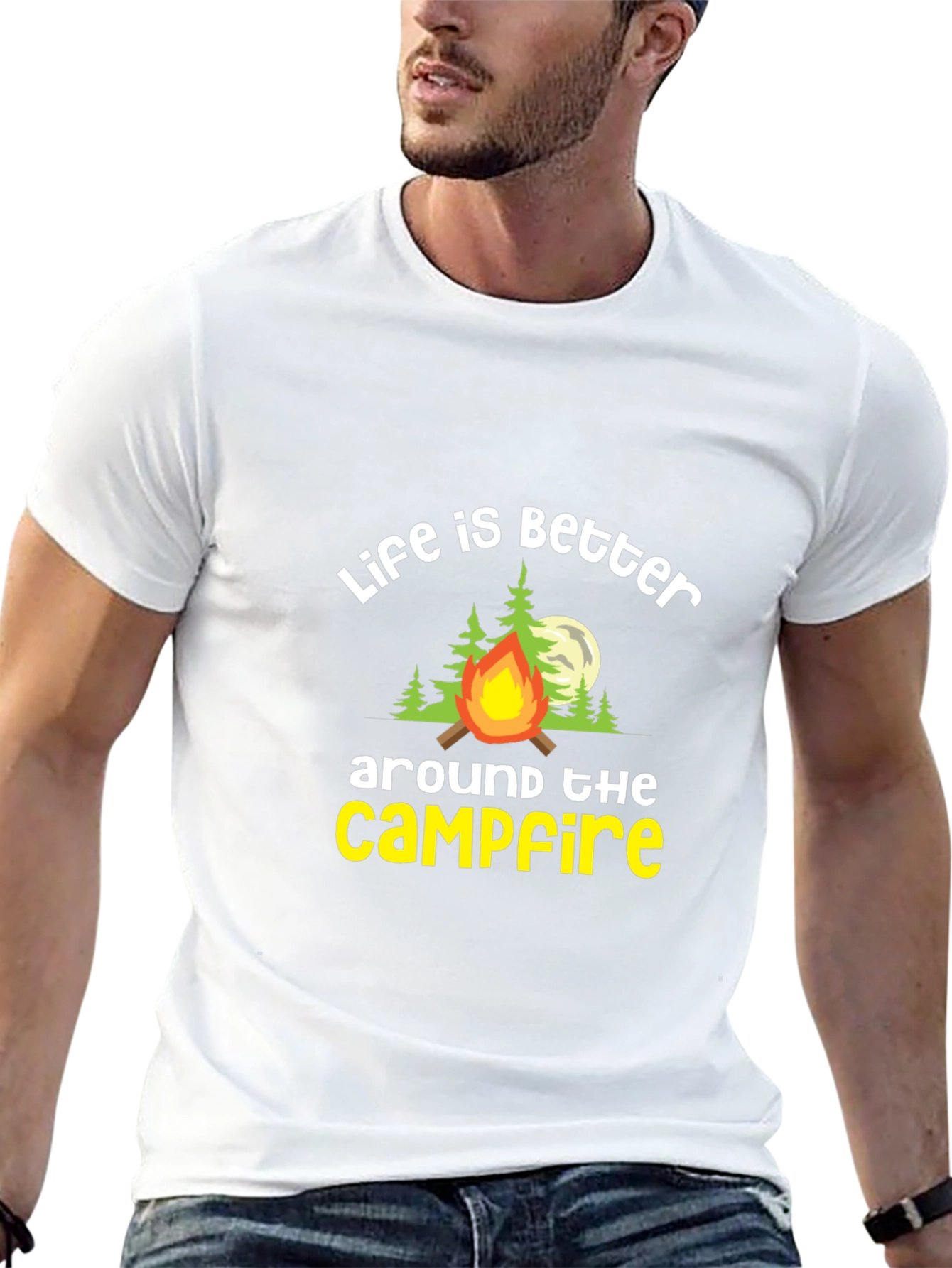 Life is Better Around The Campfire Tee