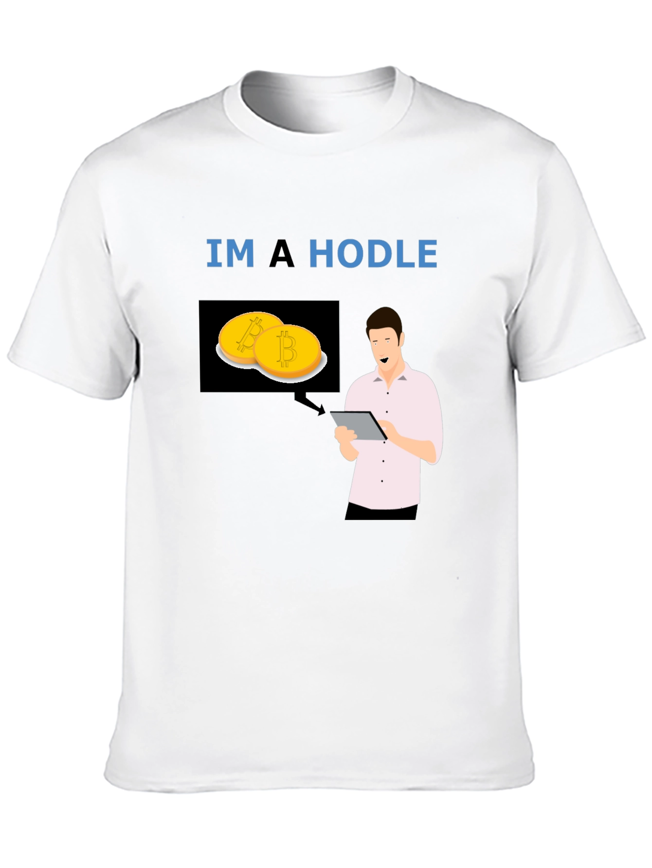 HODL Bitcoin T-Shirt - Crypto Investor Tee
