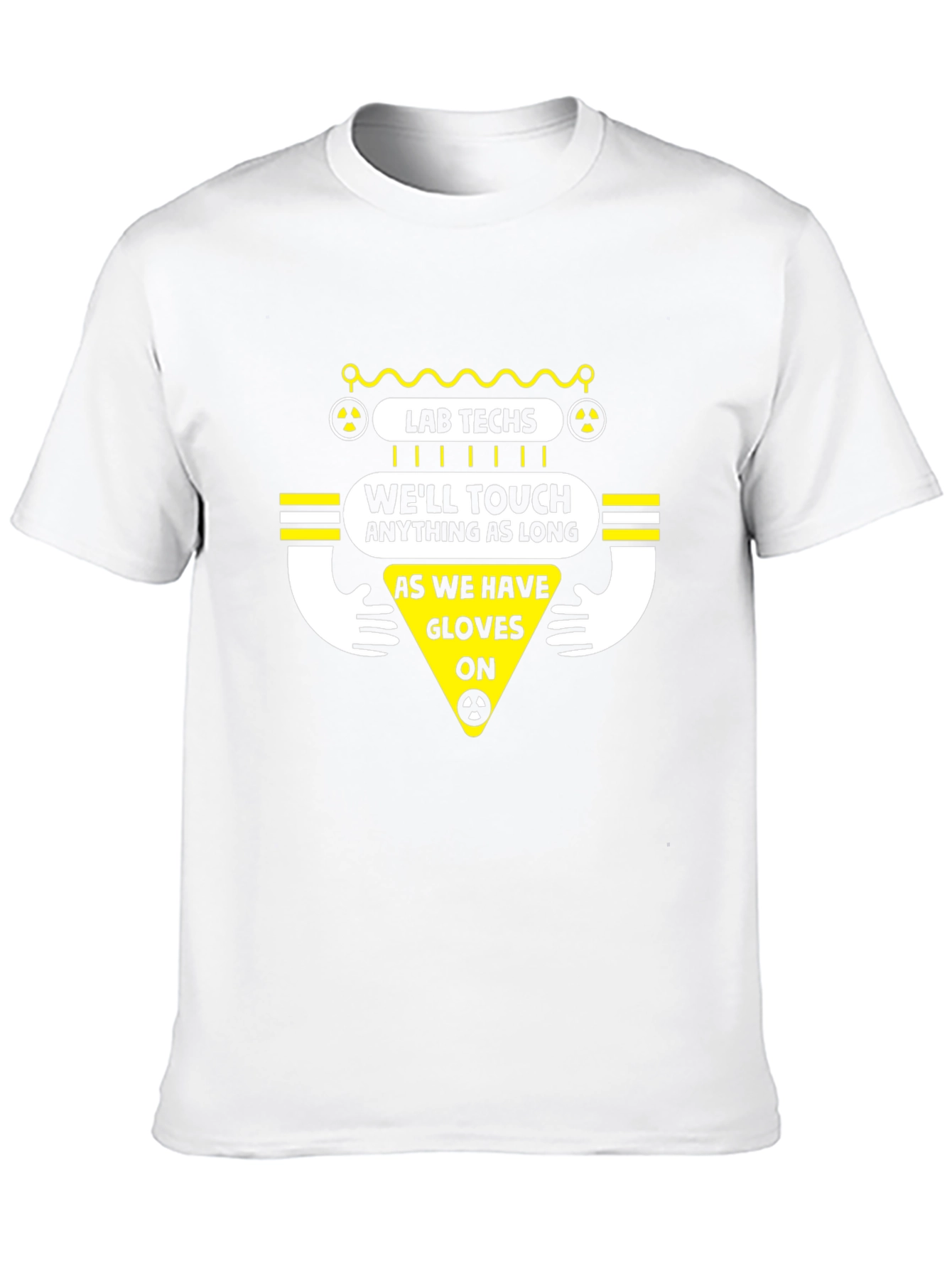Lab Techs Glove Humor T-Shirt