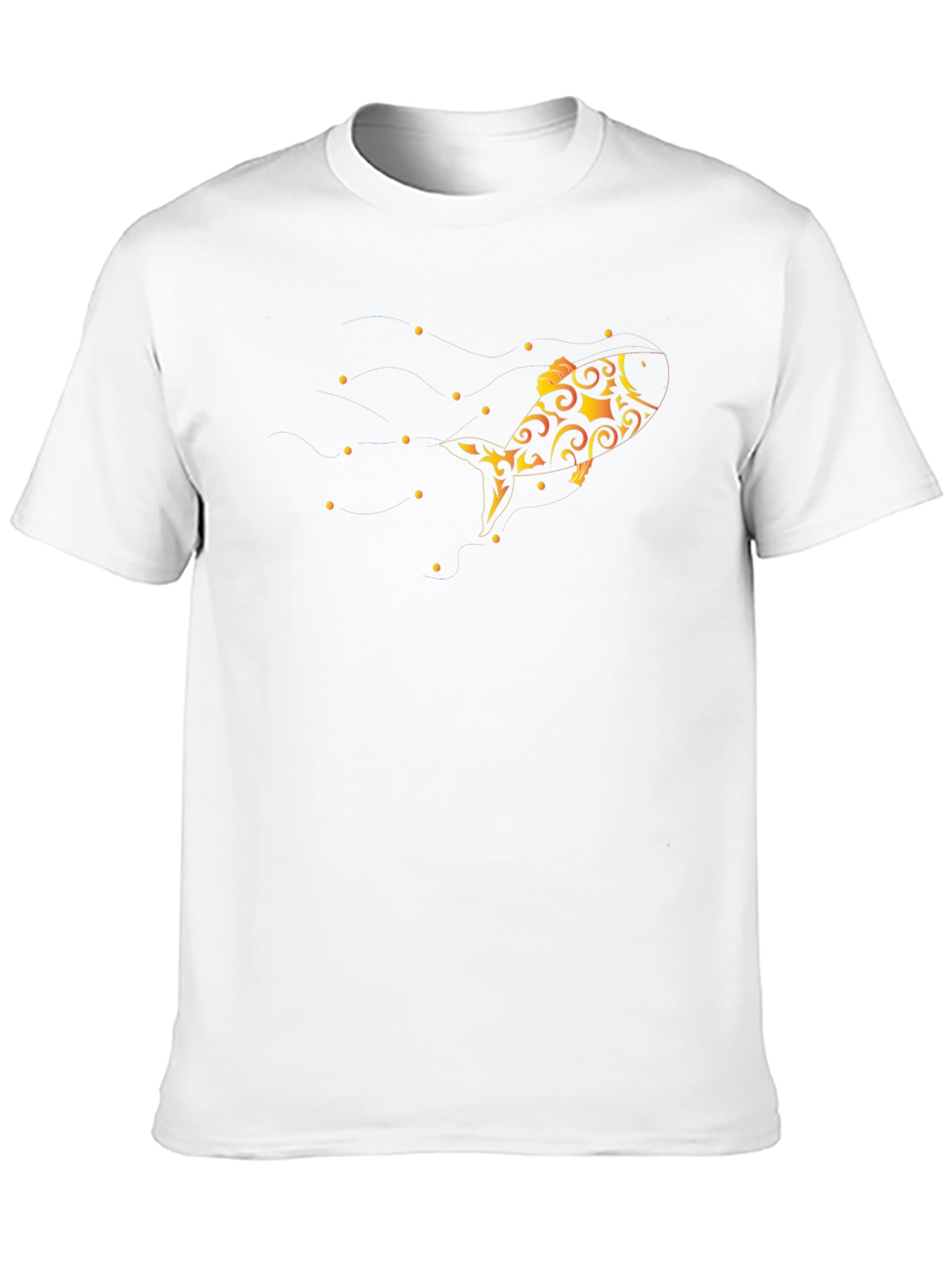 Goldfish Swirl Black Tee