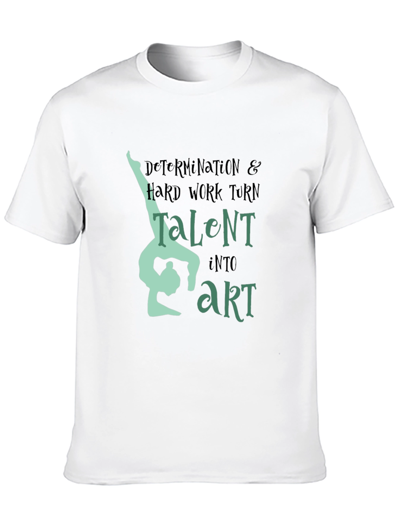 Gymnastics Talent Into Art Graphic T-Shirt