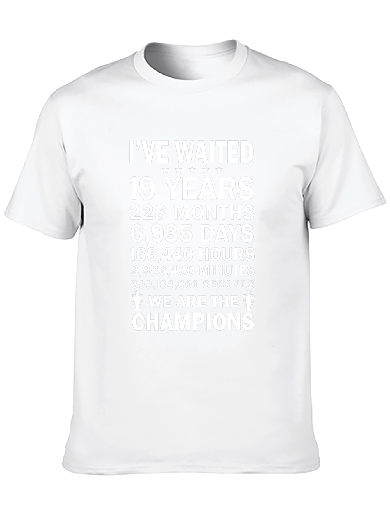 19 Years Champions T-Shirt