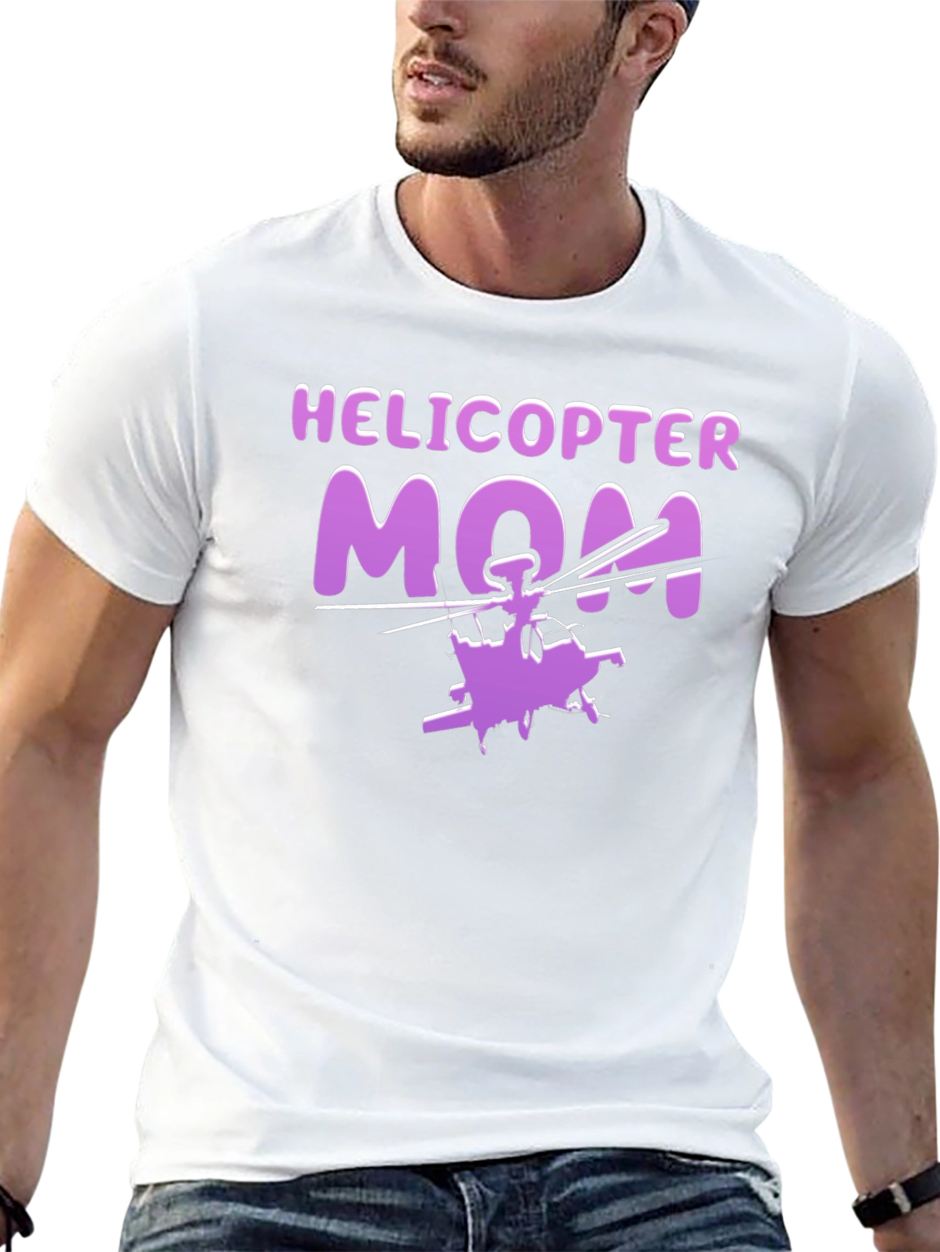 Helicopter Mom Novelty Graphic Tee