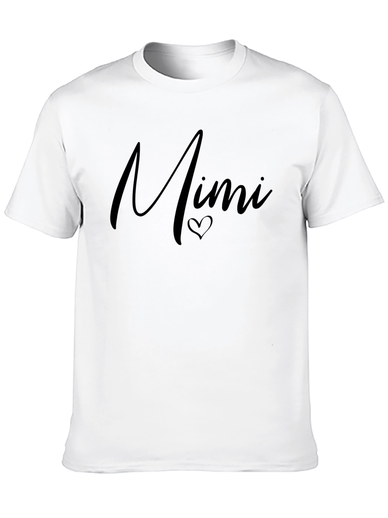 Mimi Heart Graphic T-Shirt - Soft Cotton Tee