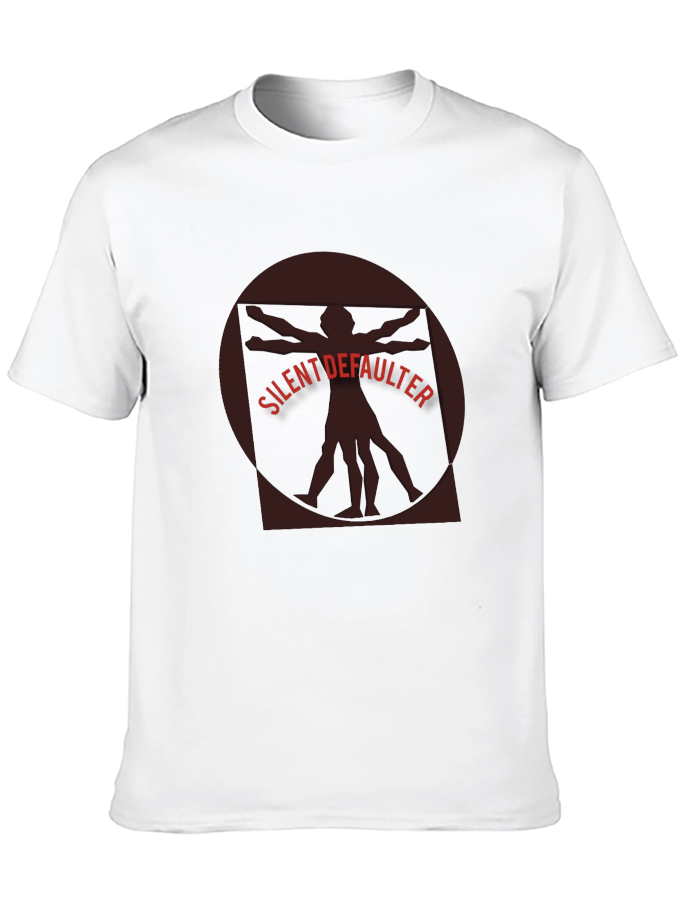 Silent Defaulter Graphic Tee - Unique Statement Shirt