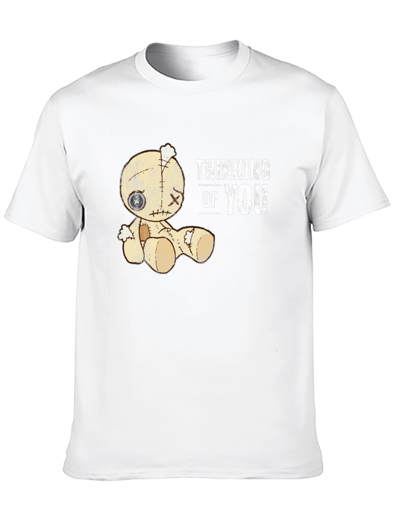 Thinking Of You Voodoo Doll Graphic T-Shirt