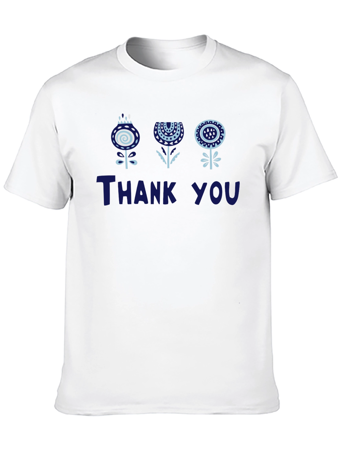 Floral Thank You Graphic Tee