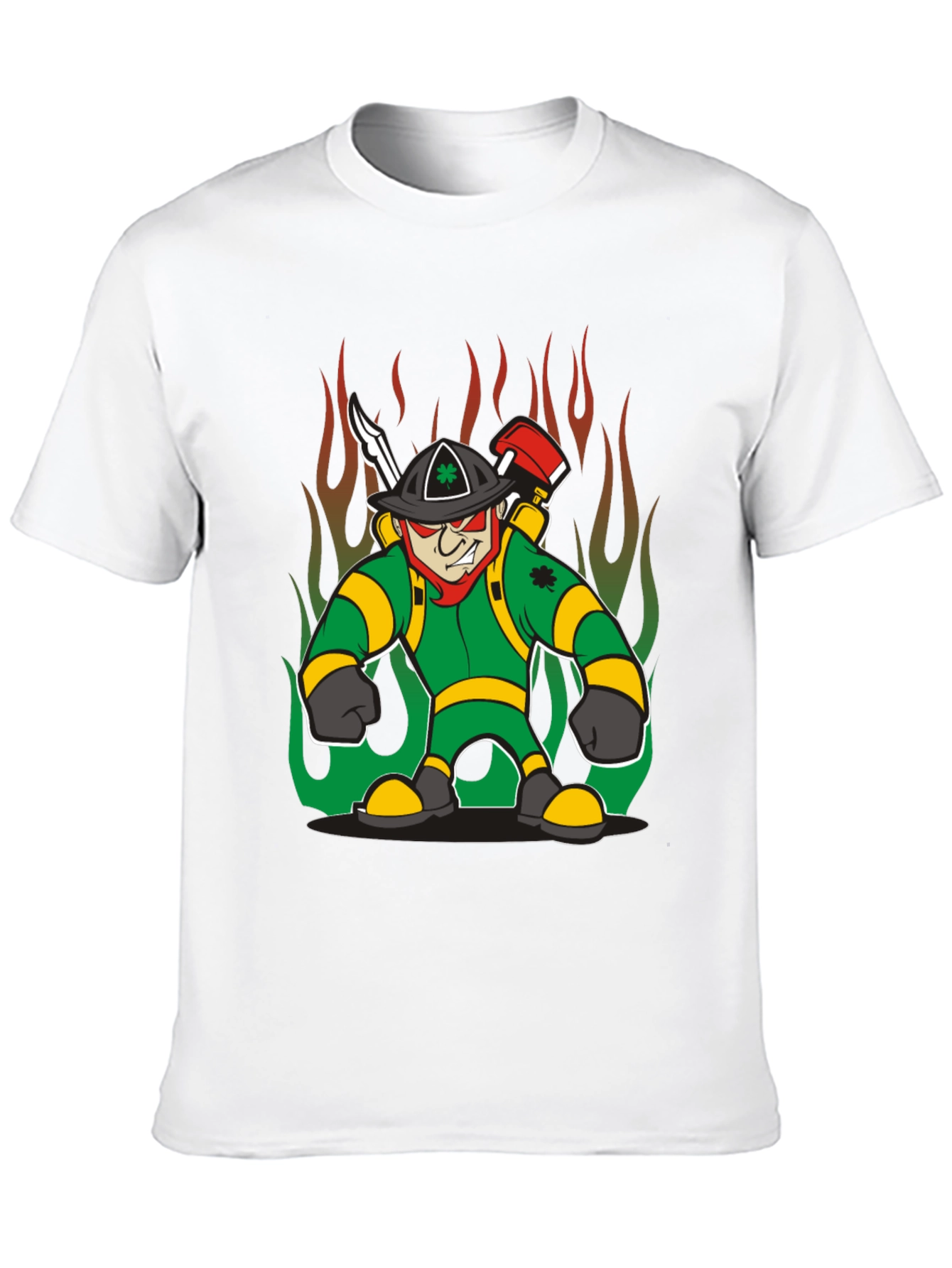 St. Patricks Day Firefighter T-Shirt