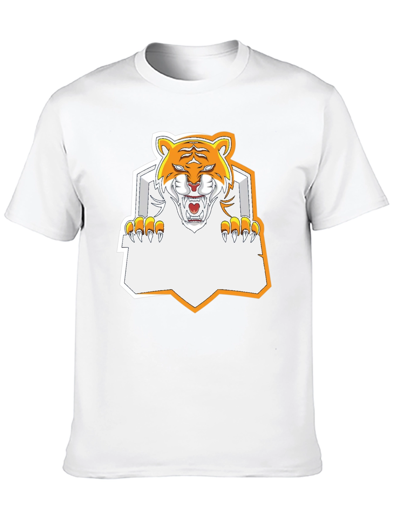 Tiger Graphic Tee - Fierce Black T-Shirt