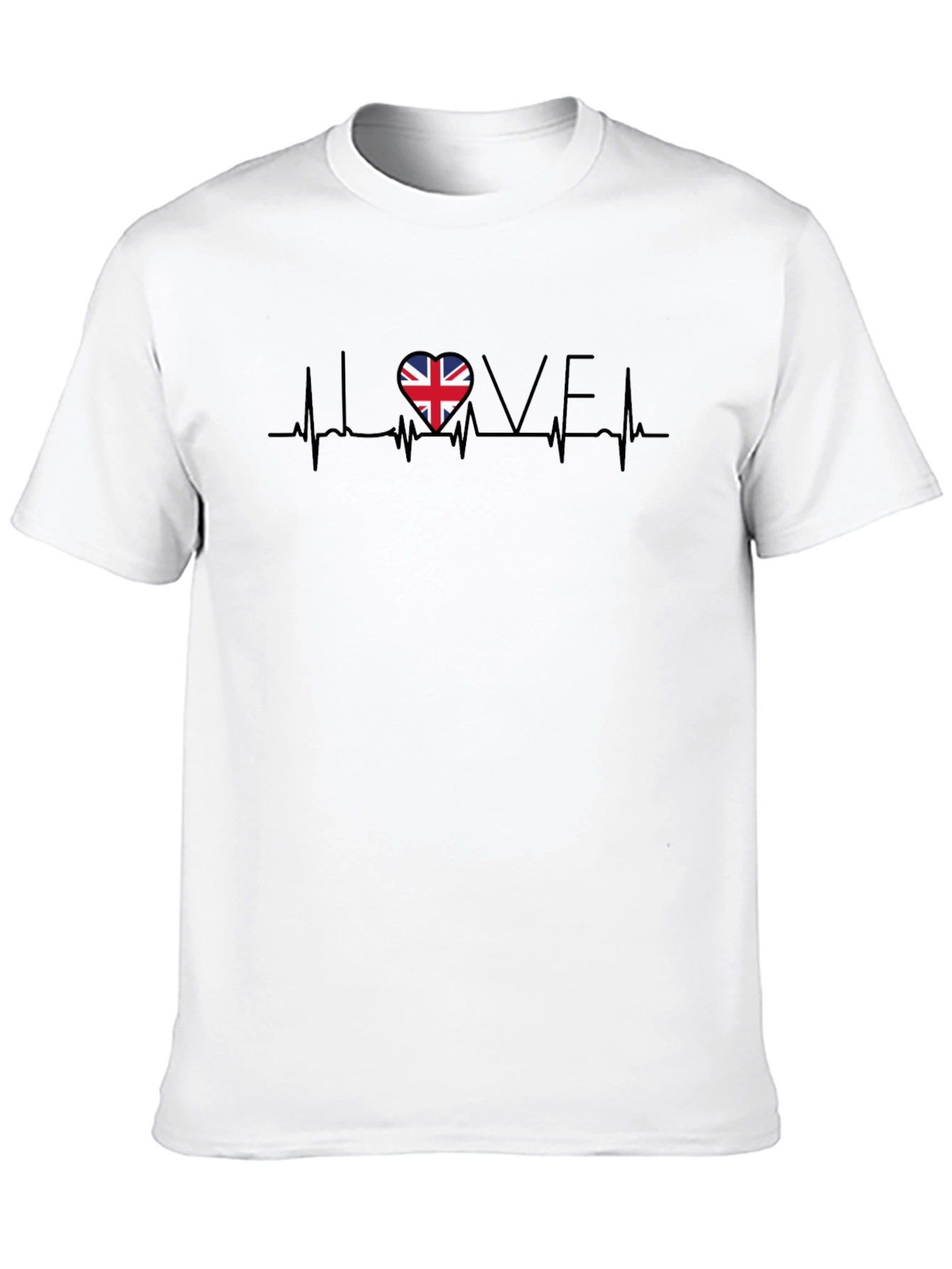 British Love Heartbeat T-Shirt