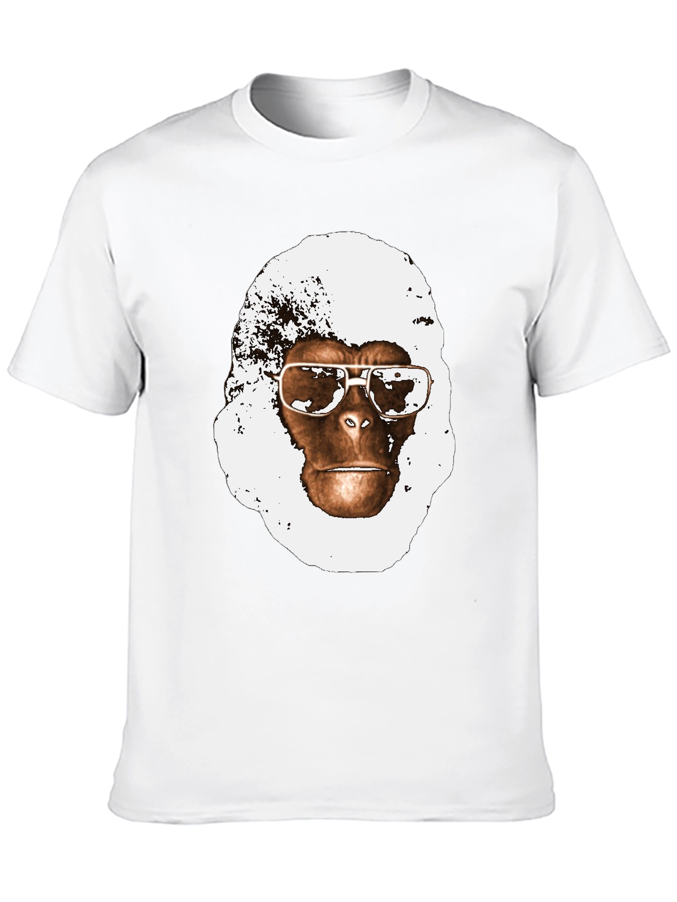 Ape with Shades Graphic Tee - Classic Black
