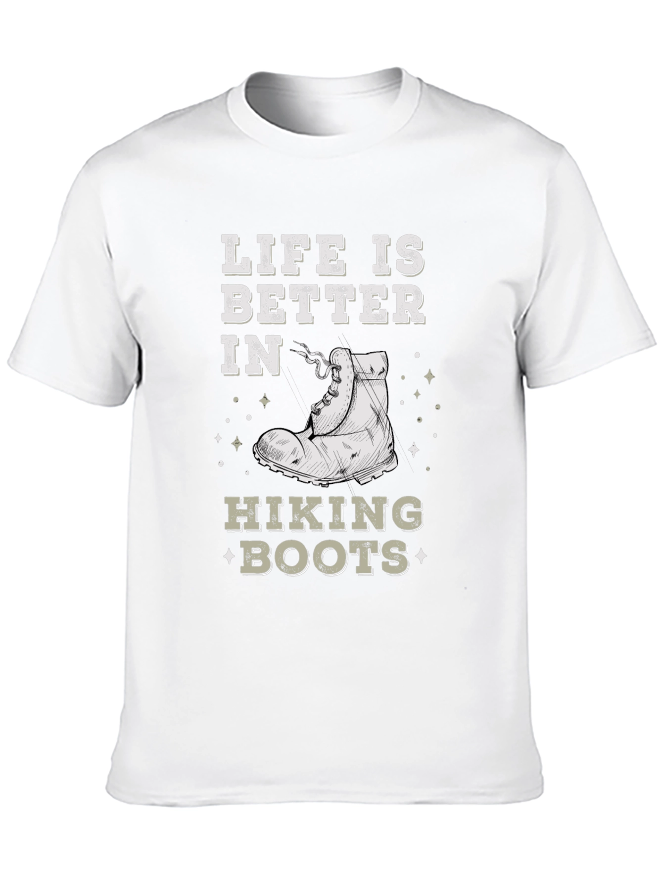 Life is Better in Hiking Boots Graphic Tee