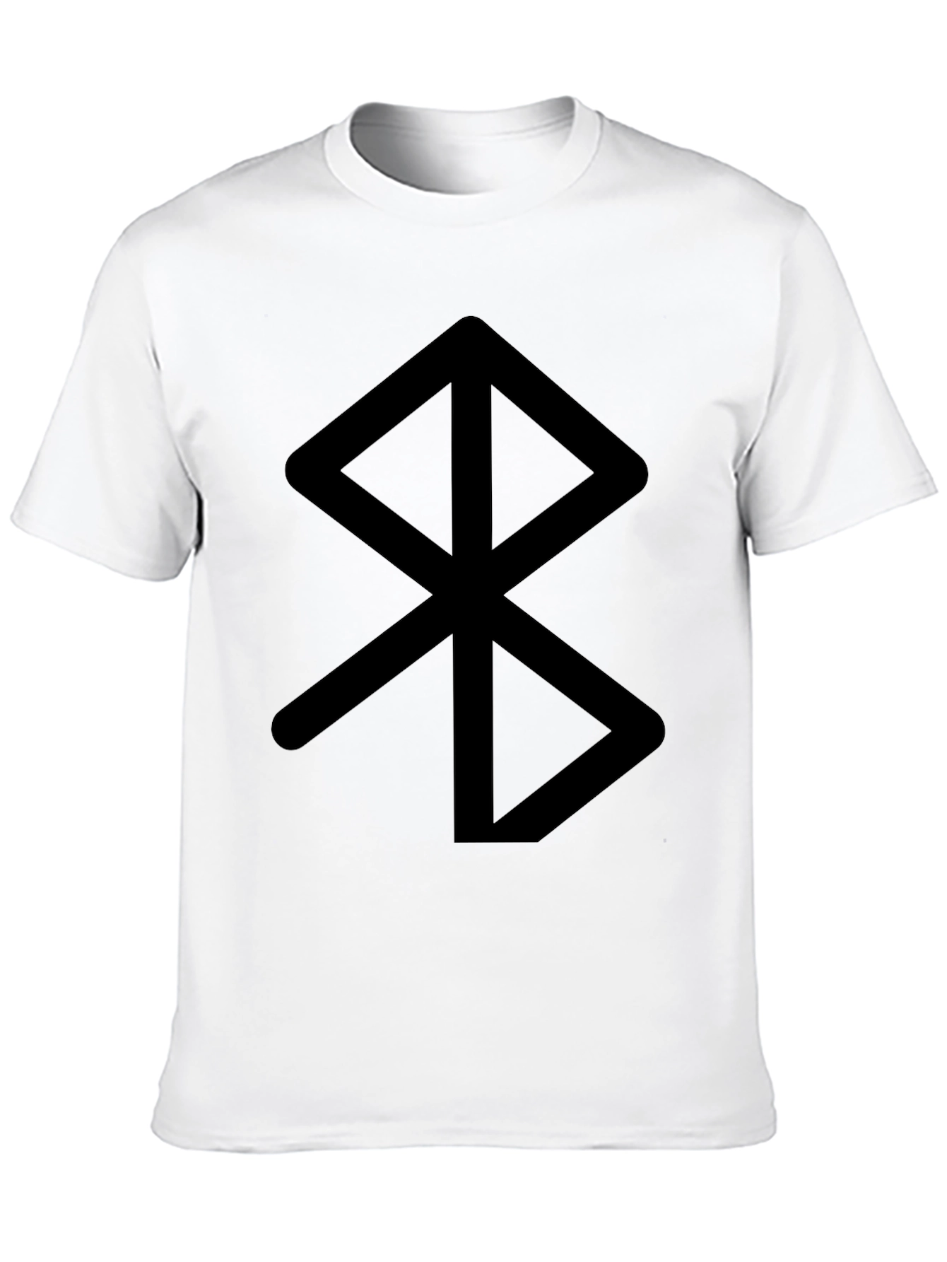 Bluetooth Symbol Black T-Shirt
