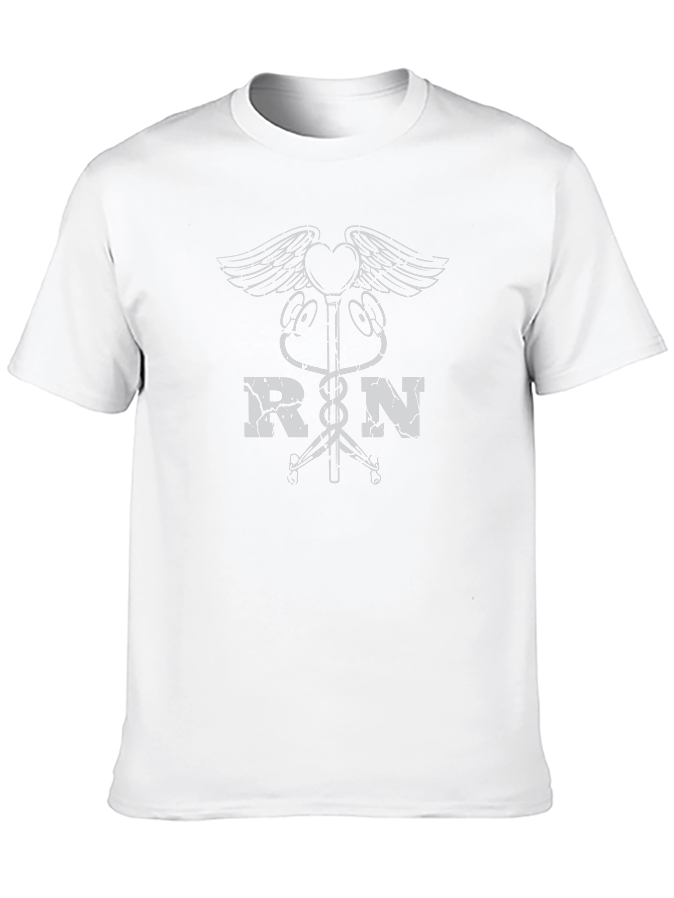 RN Caduceus Graphic Tee - Nurse Appreciation
