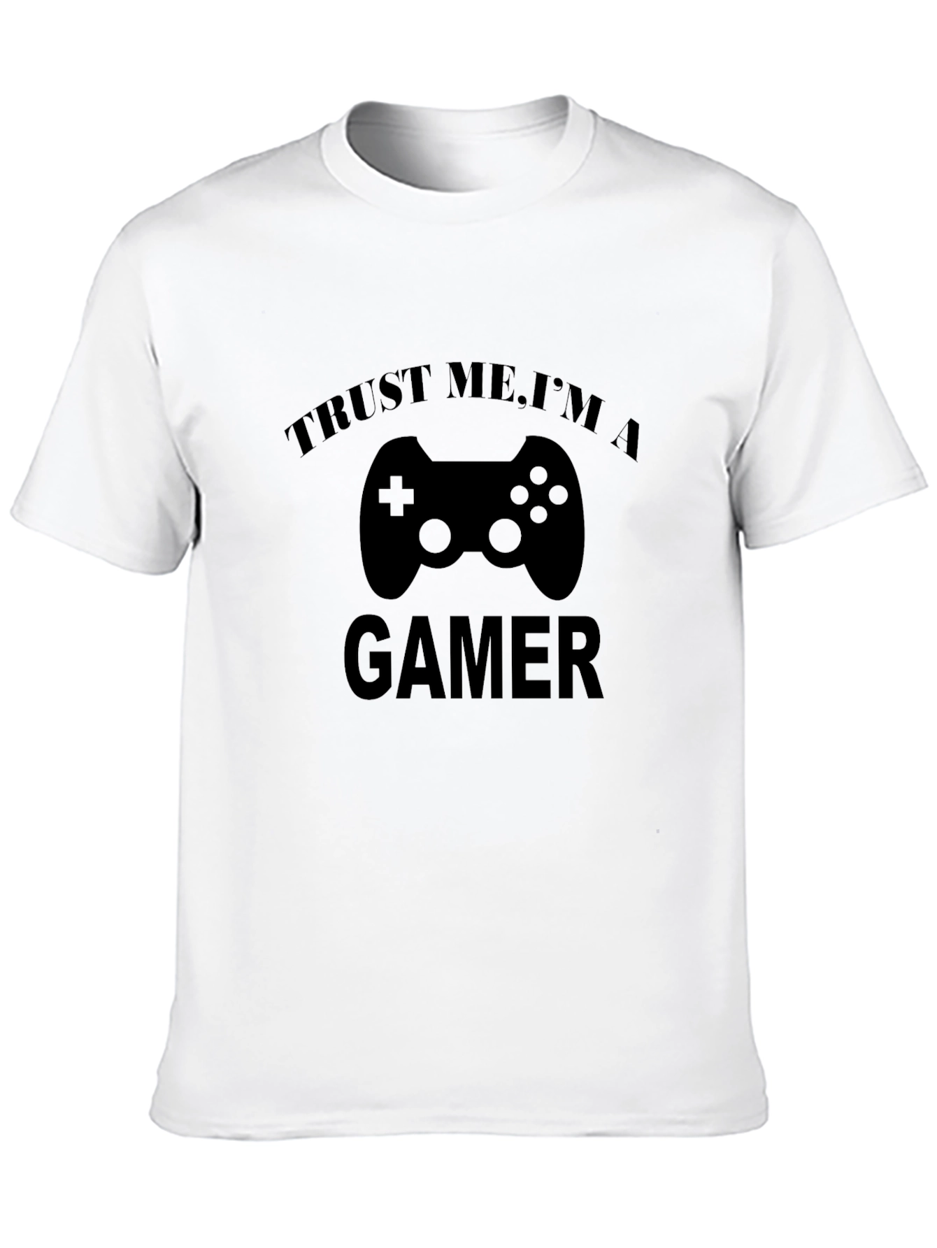 Trust Me Im a Gamer Black T-Shirt