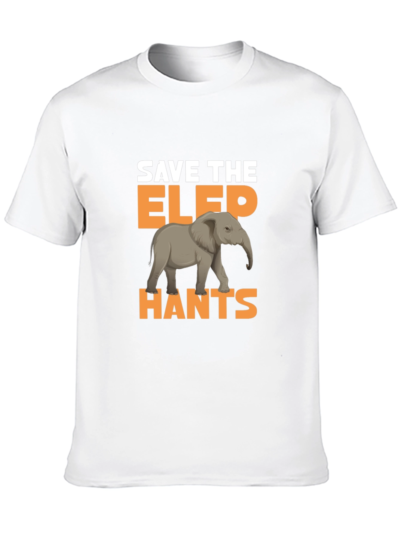 Save The Elephants Graphic T-Shirt
