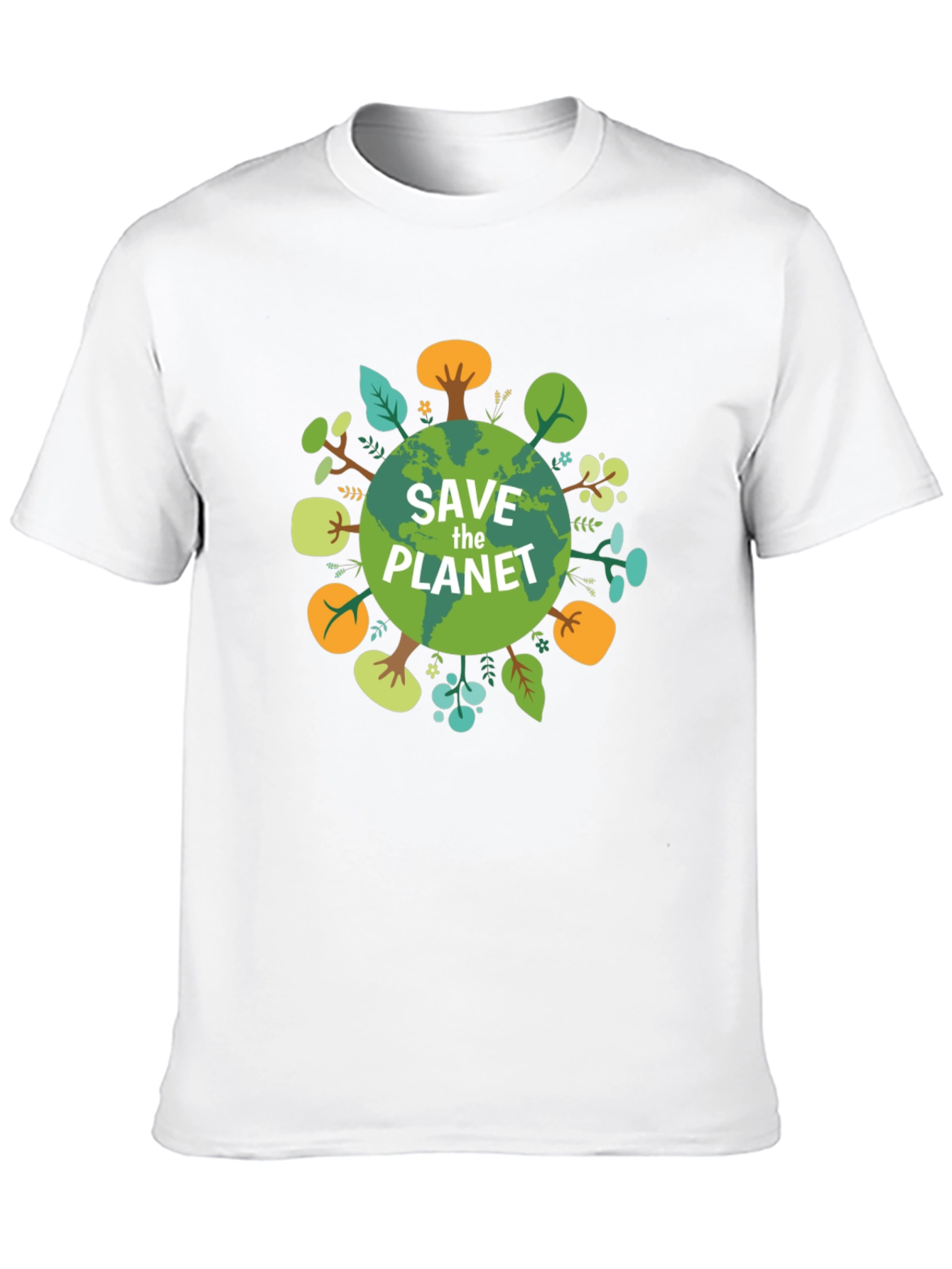 Eco-Friendly Save the Planet Graphic Tee