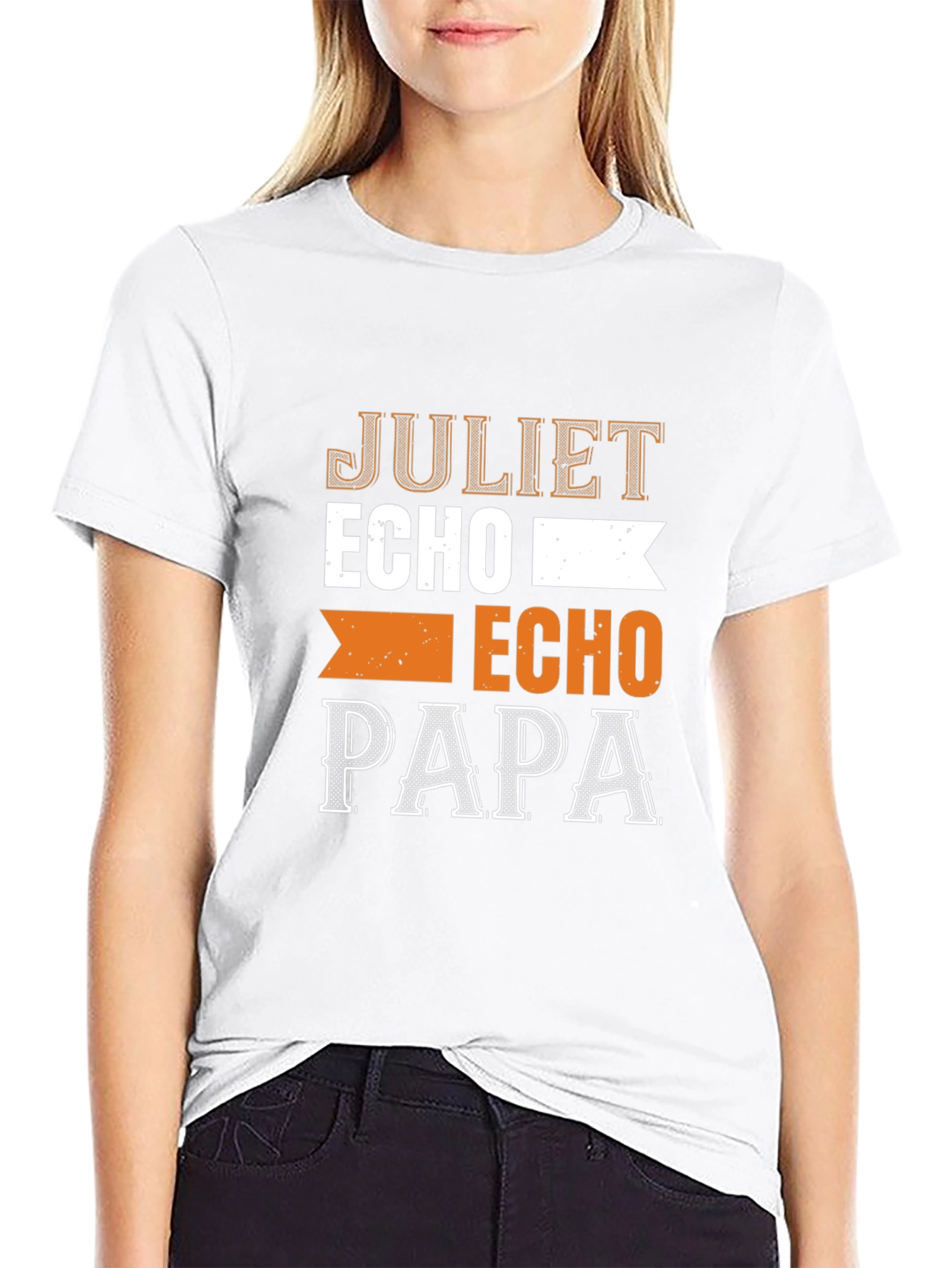 Juliet Echo Papa Graphic Tee - Aviation Alphabet T-Shirt